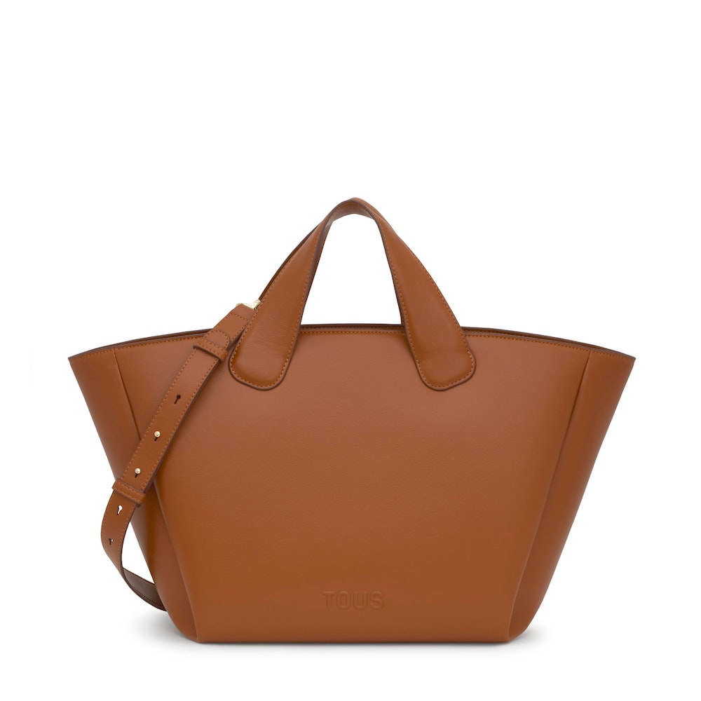 Large camel Tote bag TOUS Bloom