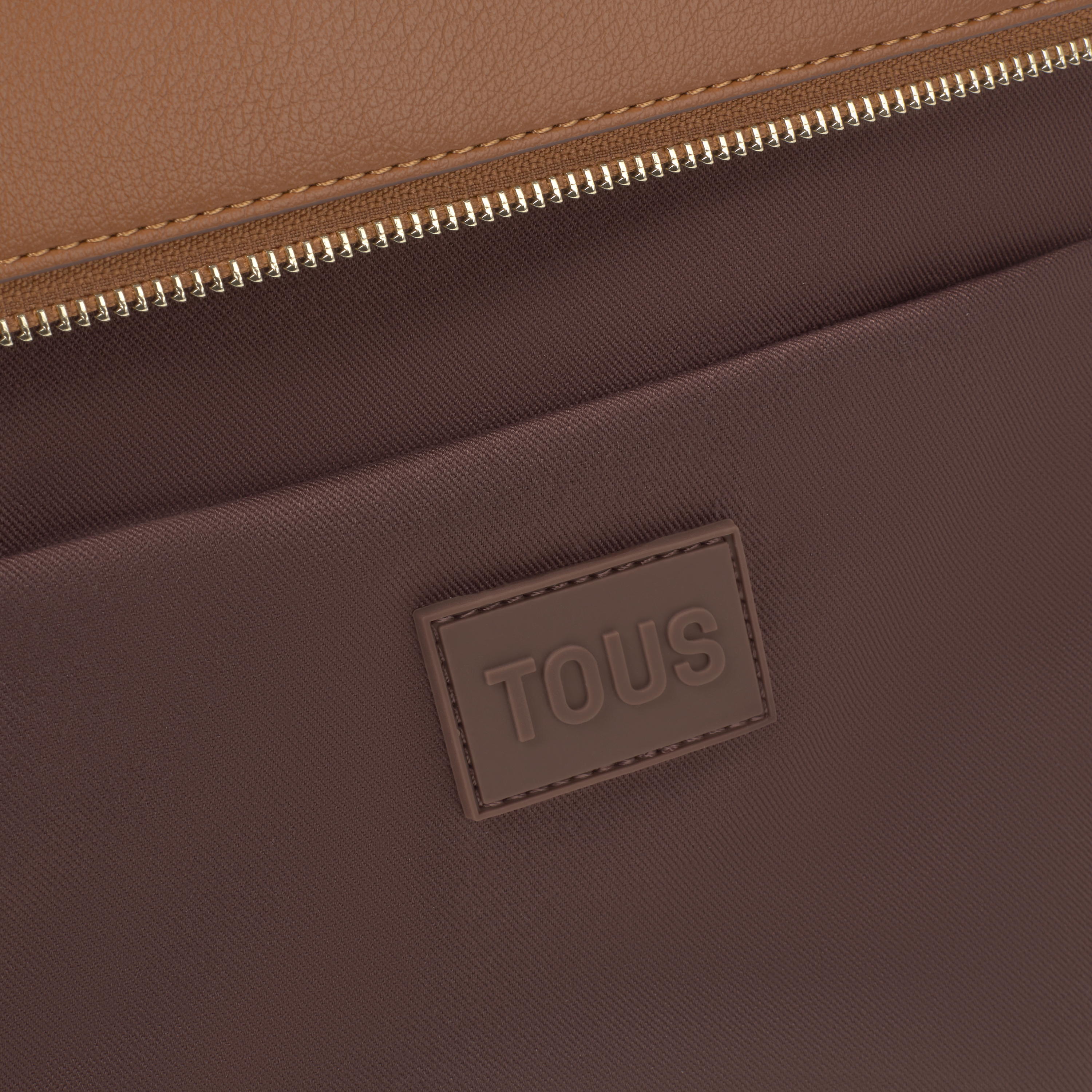 Large camel Tote bag TOUS Bloom