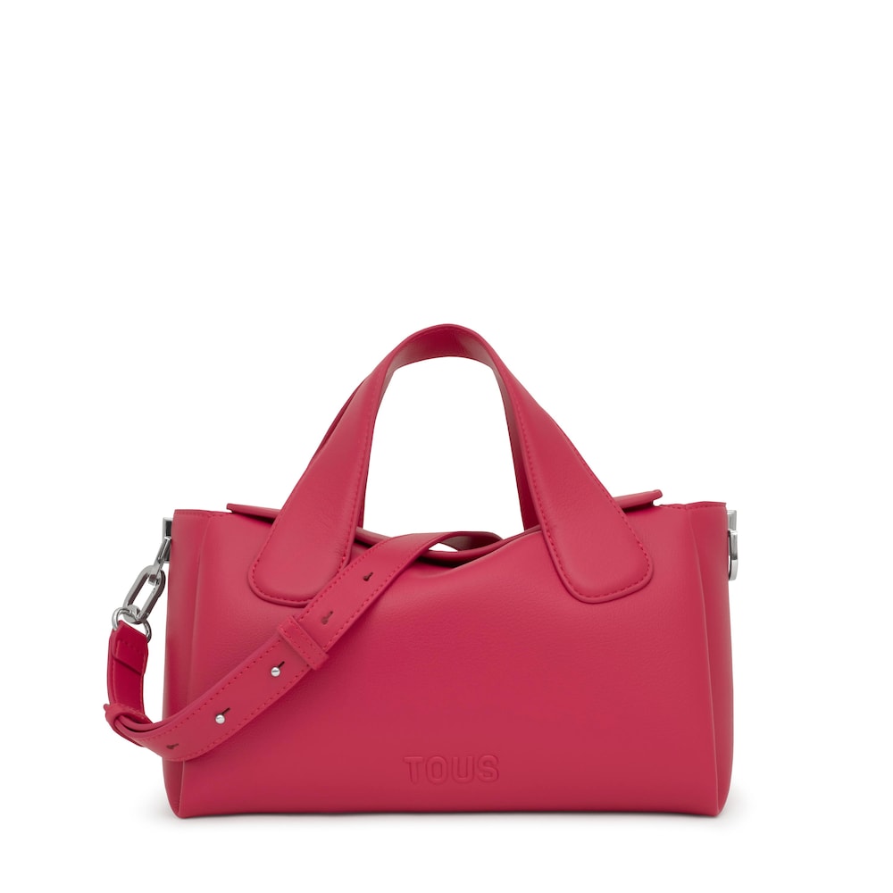 Medium fuchsia City bag TOUS Bloom