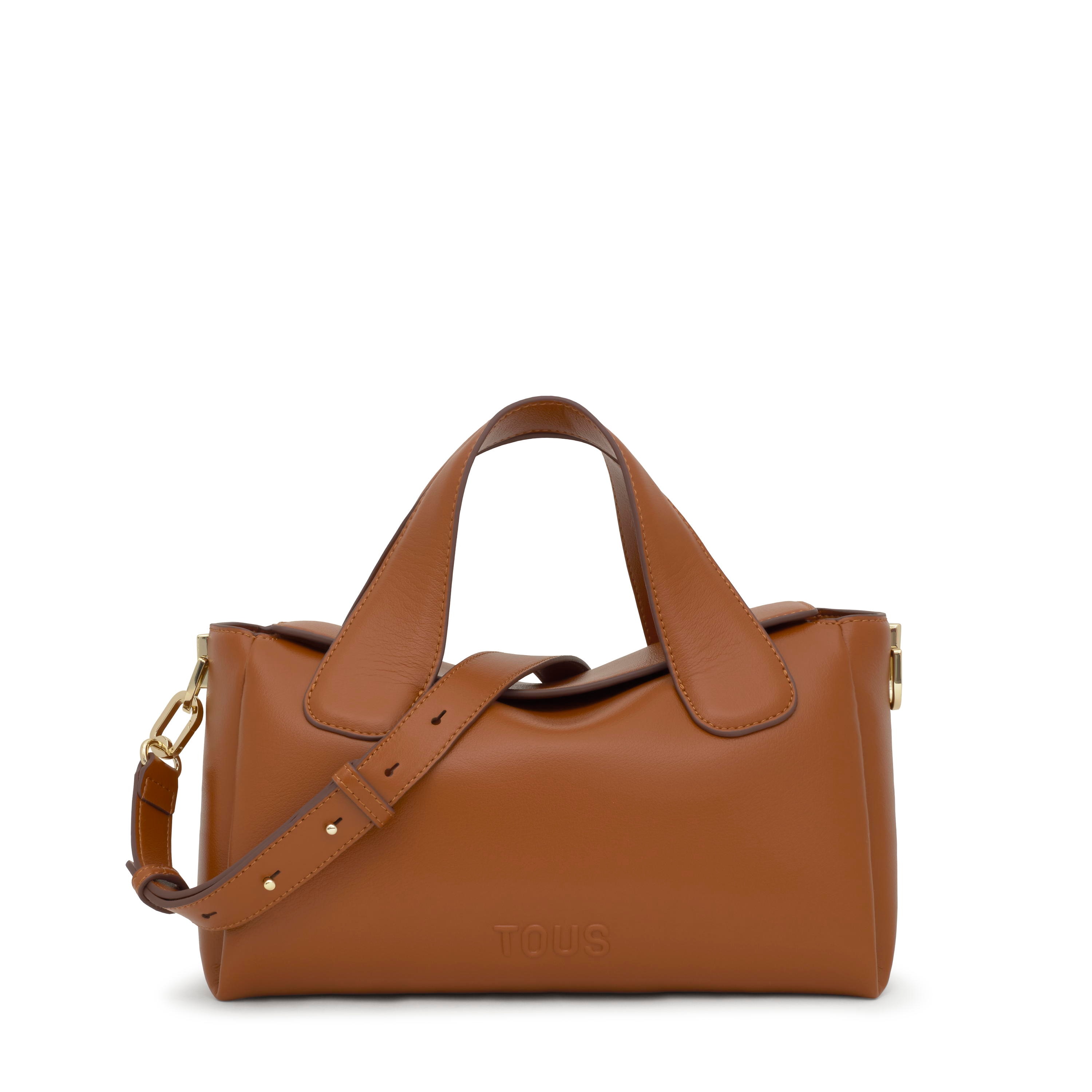 Medium camel City bag TOUS Bloom