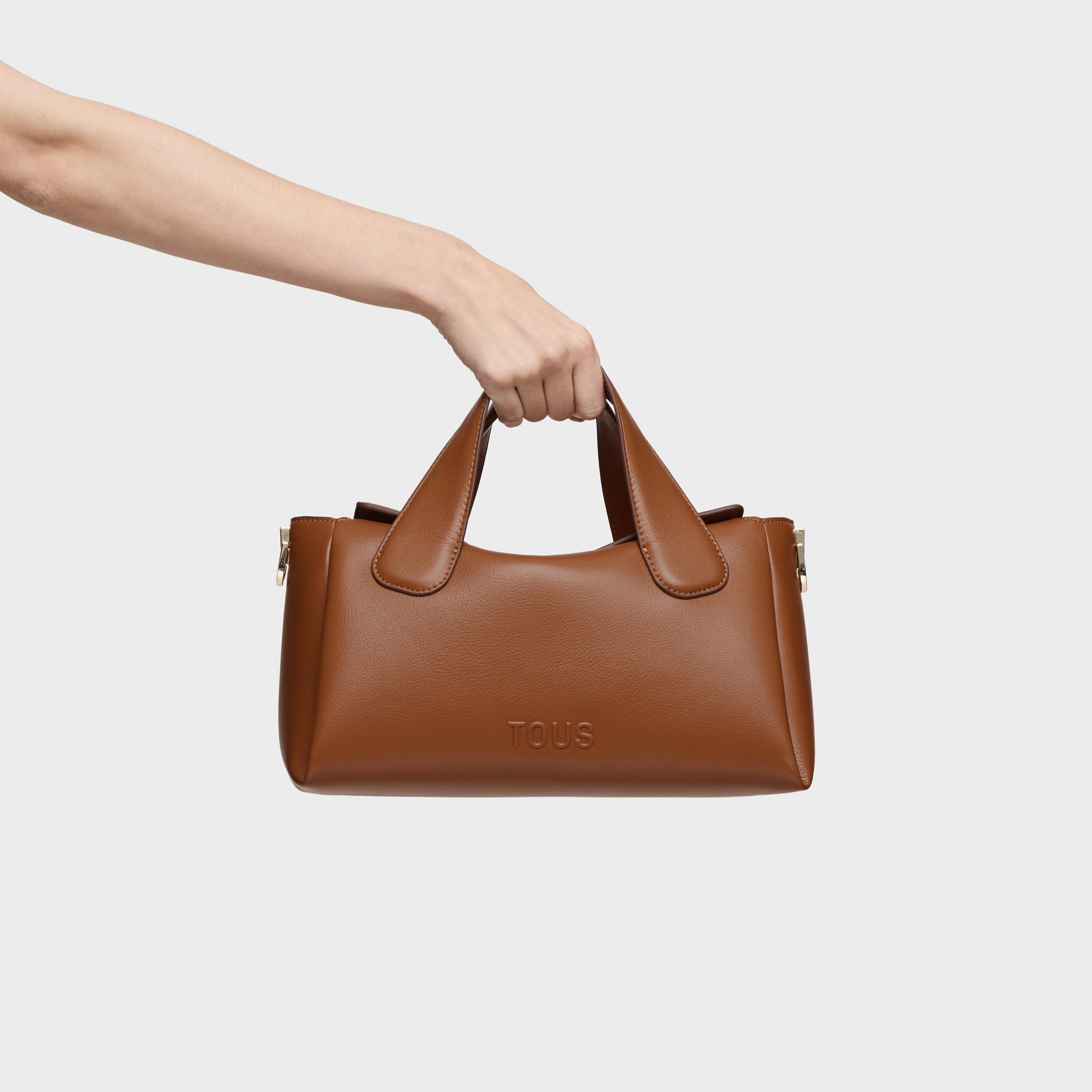 Medium camel City bag TOUS Bloom