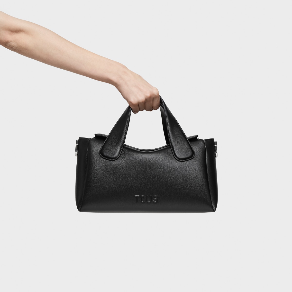 Medium black City bag TOUS Bloom