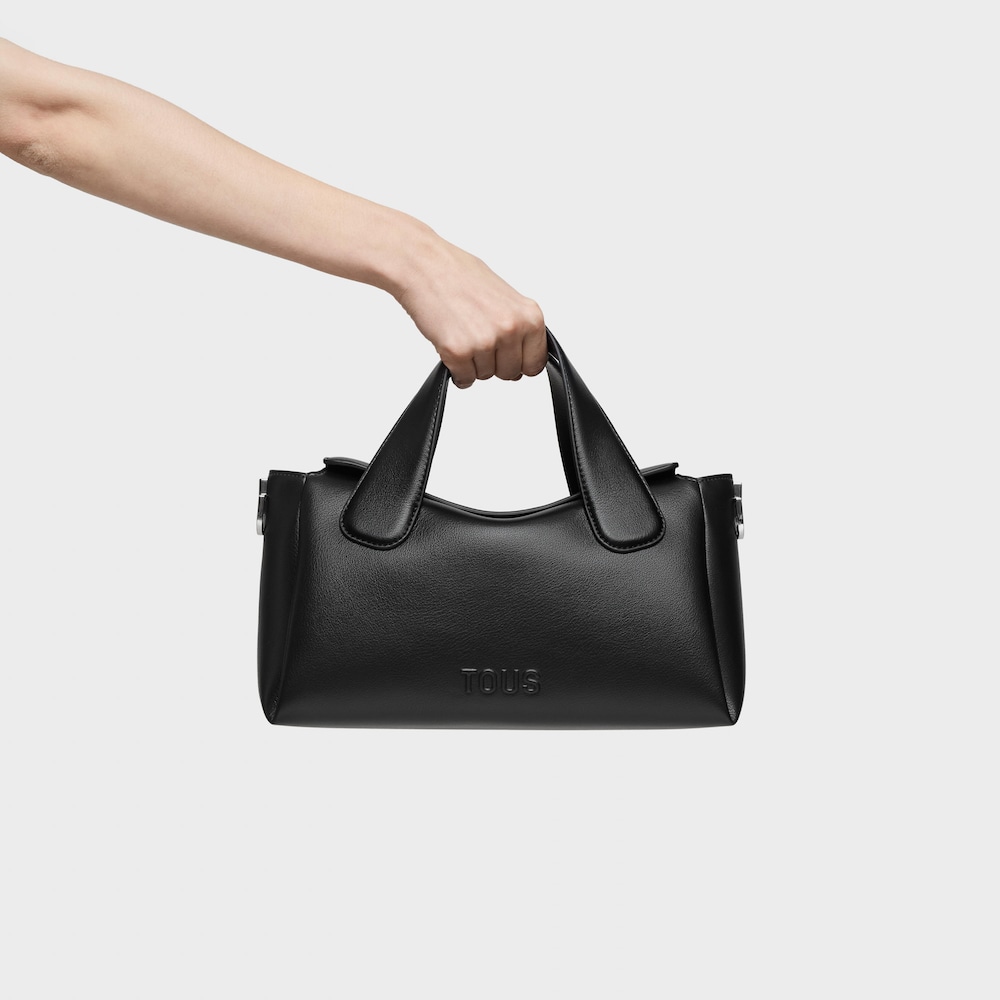 Medium black City bag TOUS Bloom image number 6