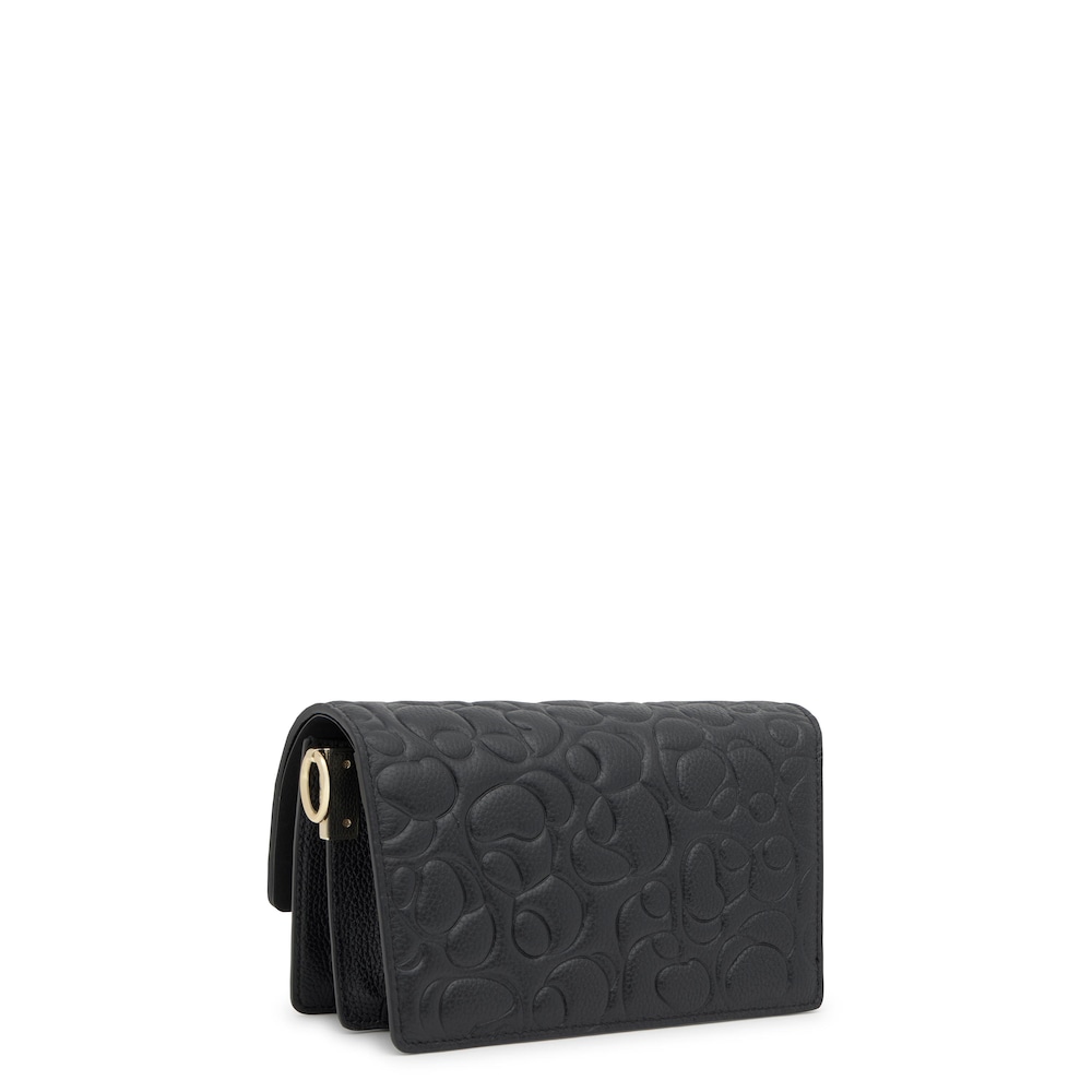 Small black leather Crossbody bag Audree TOUS Greta image number 1