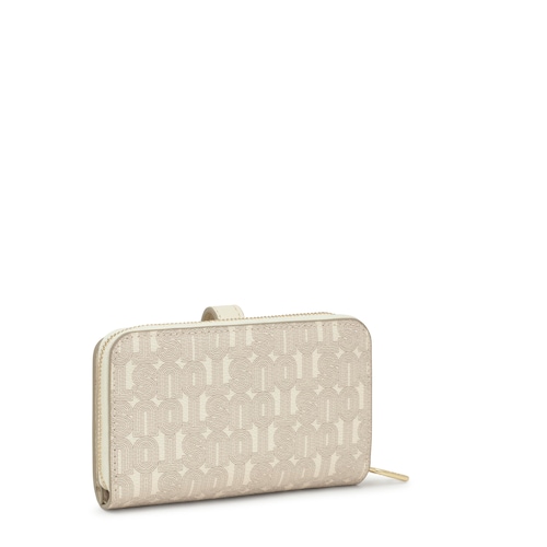 Billetera beige TOUS Buckles Silhouette