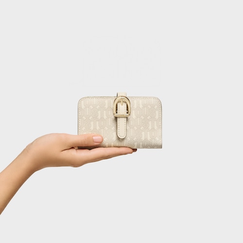 Billetera beige TOUS Buckles Silhouette