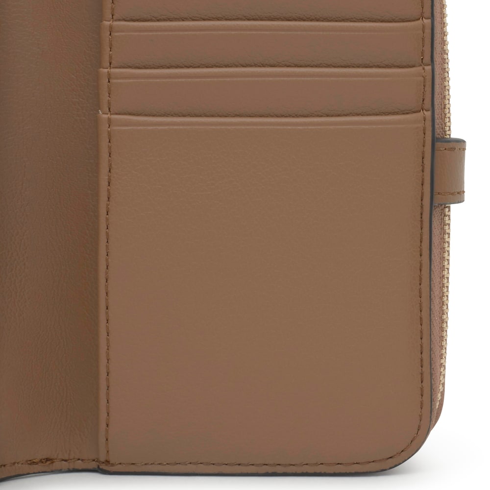 Earth-colored Wallet TOUS&nbsp;Buckles Silhouette