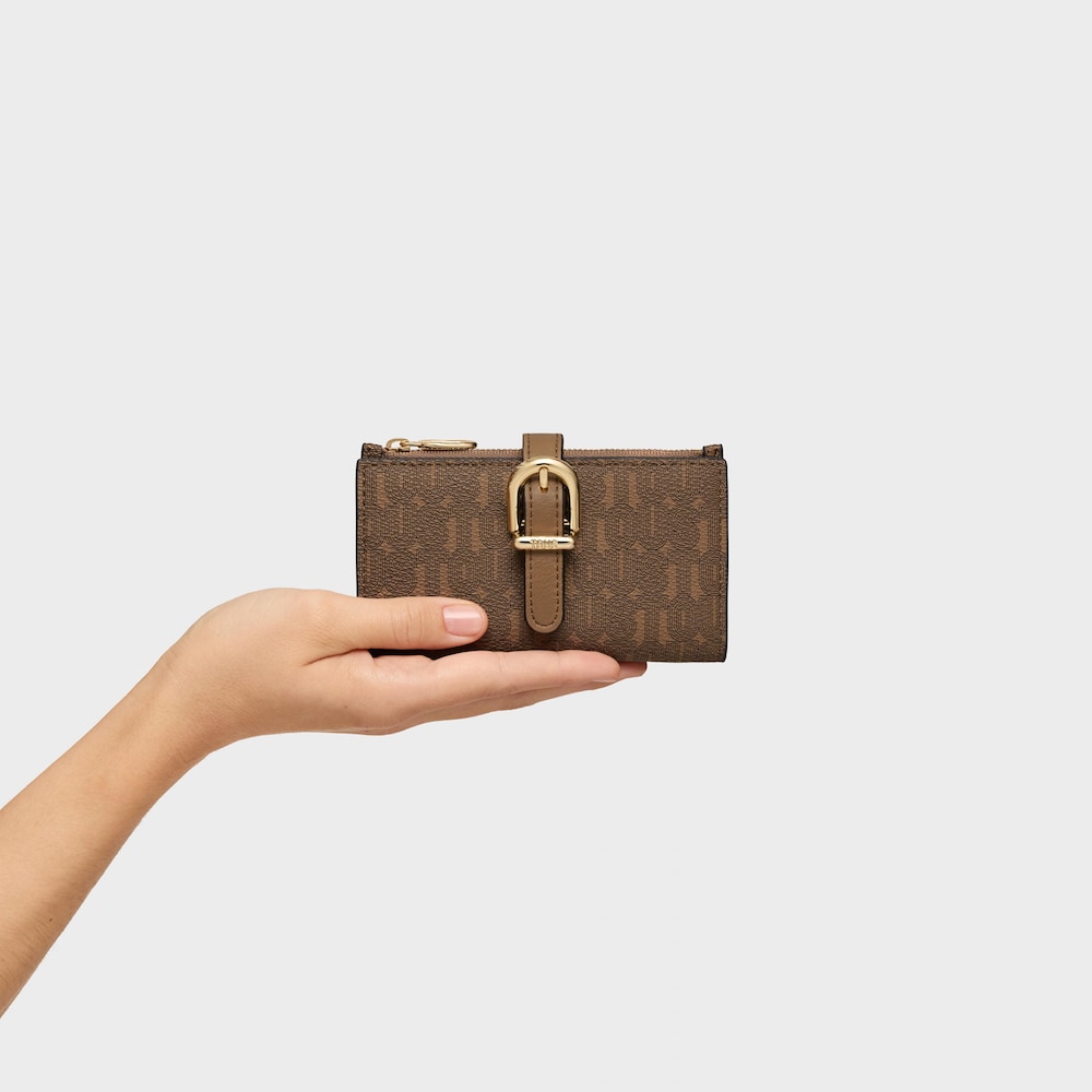 Earth-colored Wallet TOUS&nbsp;Buckles Silhouette