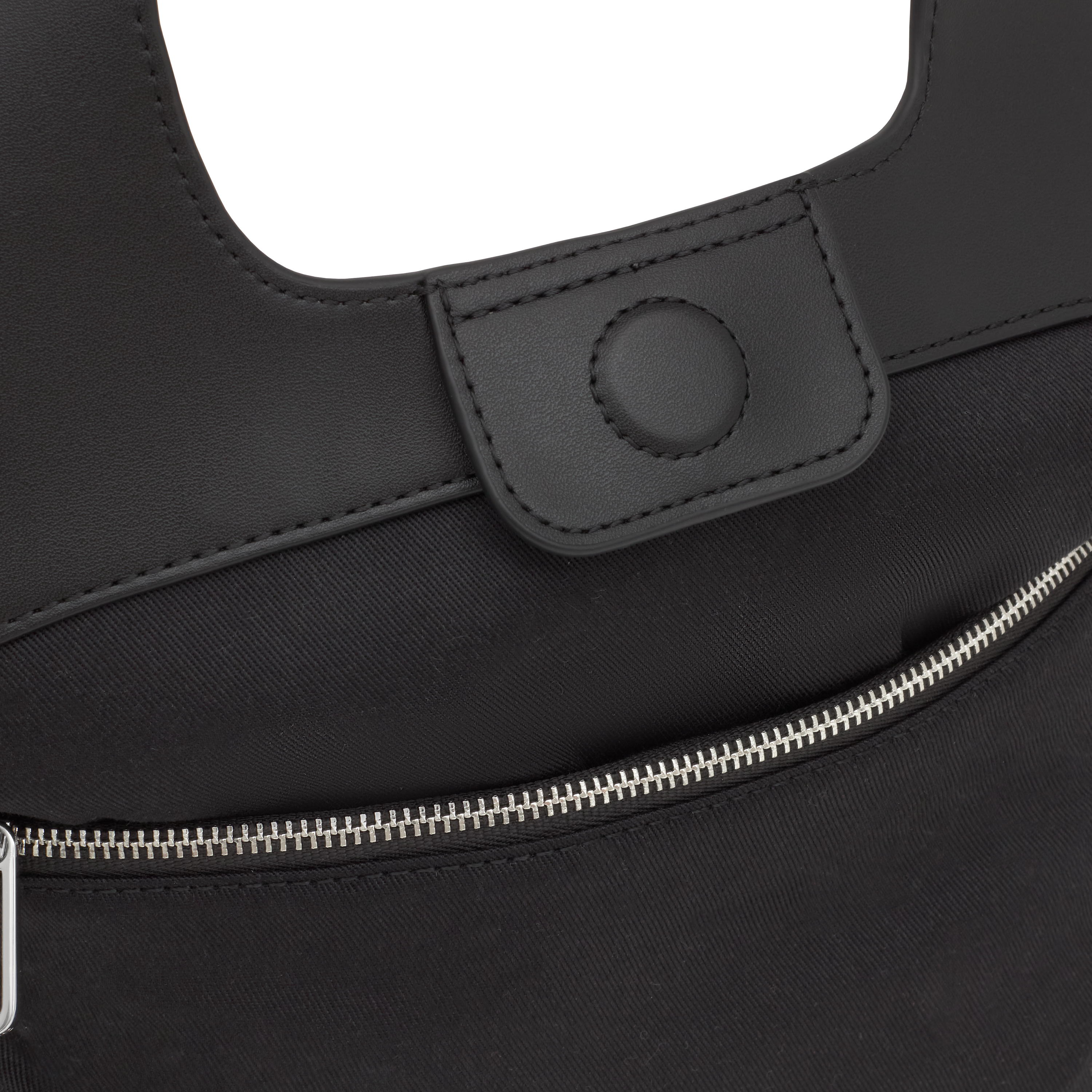 Medium black Tote bag TOUS Lirio Rafia