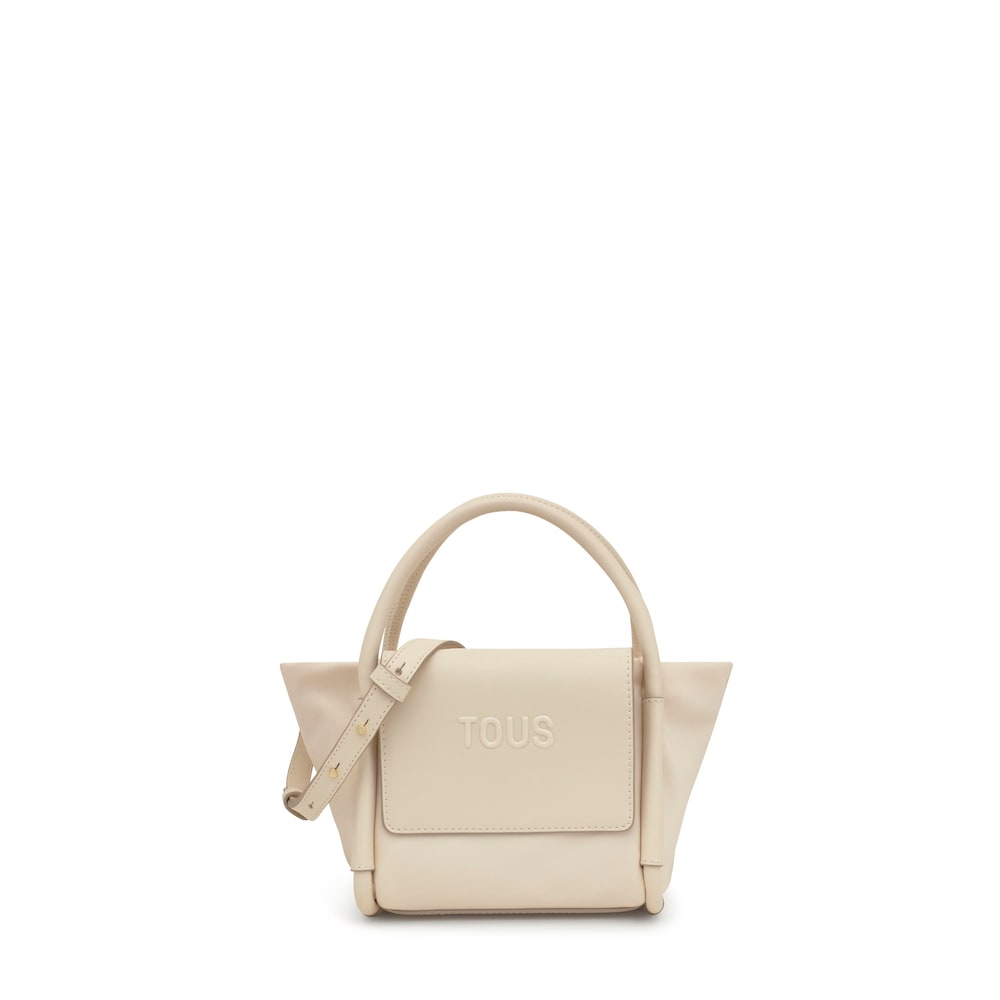 Tote bag beige piccola TOUS&nbsp;Silhouette&nbsp;Soft