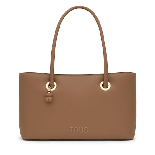 Duża torebka typu city w kolorach ziemi TOUS Poppy