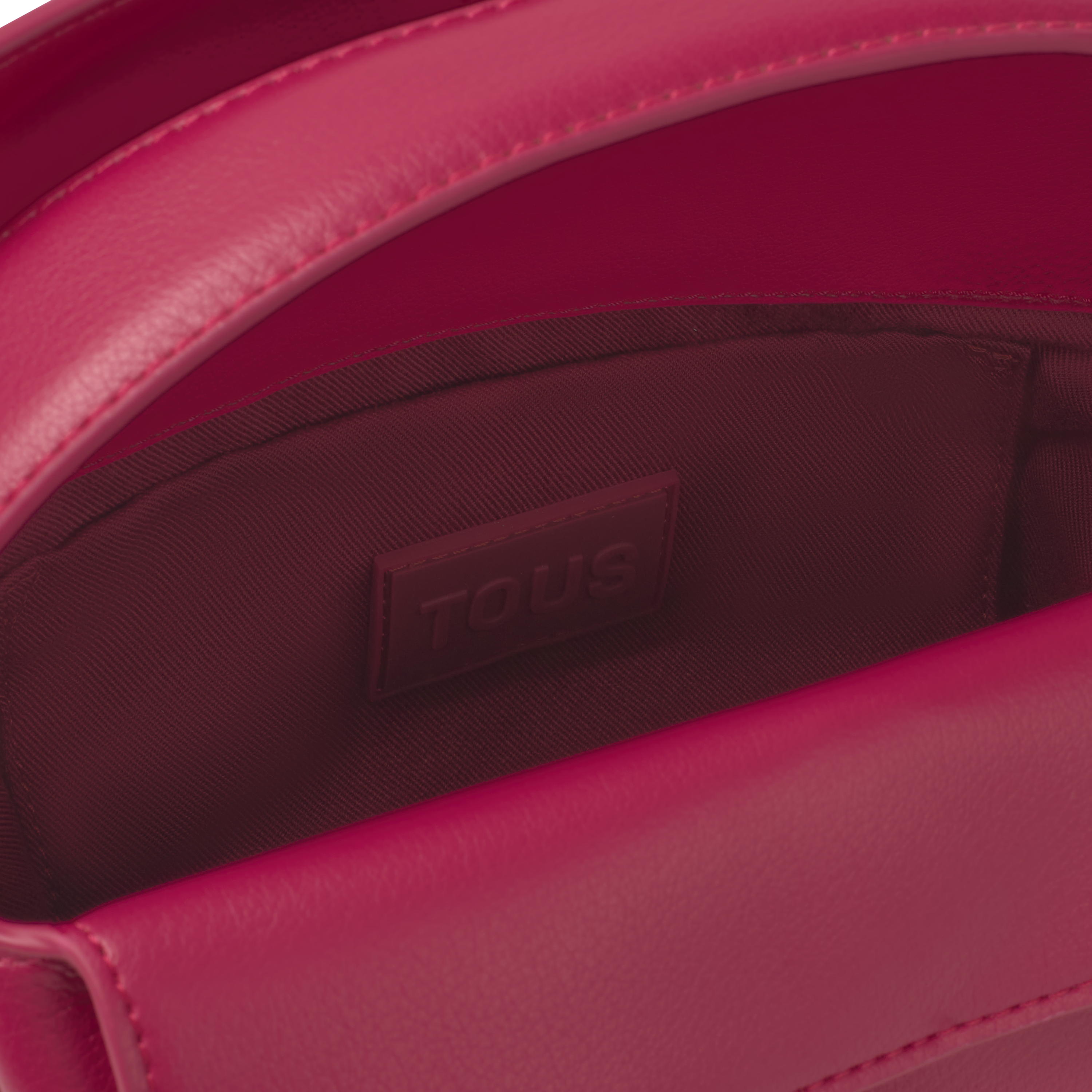 Small fuchsia Crossbody bag TOUS Bloom