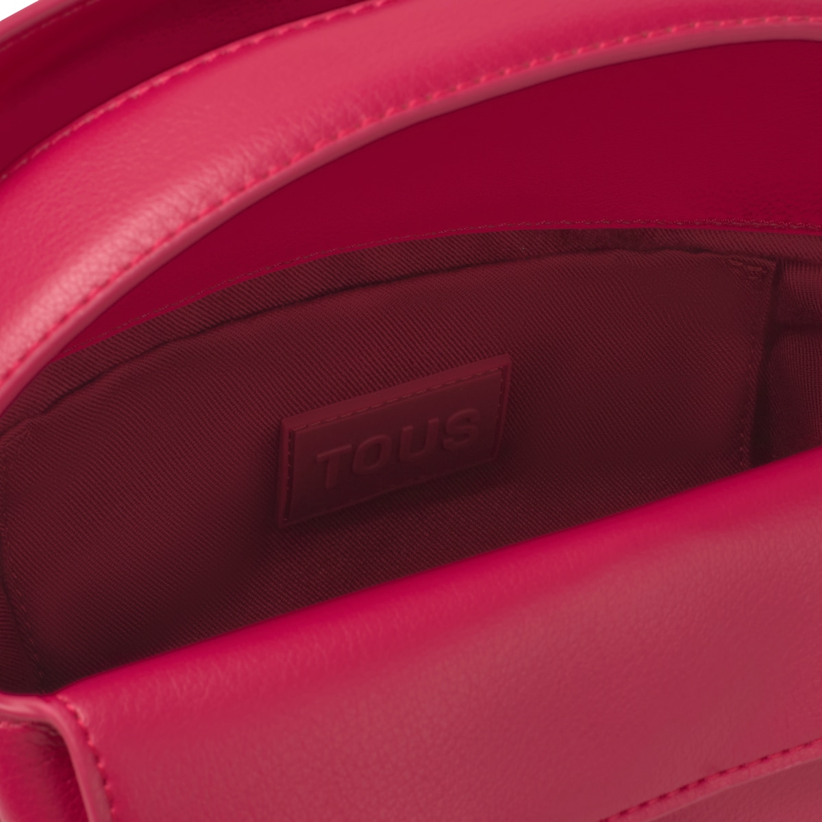 Small fuchsia Crossbody bag TOUS Bloom