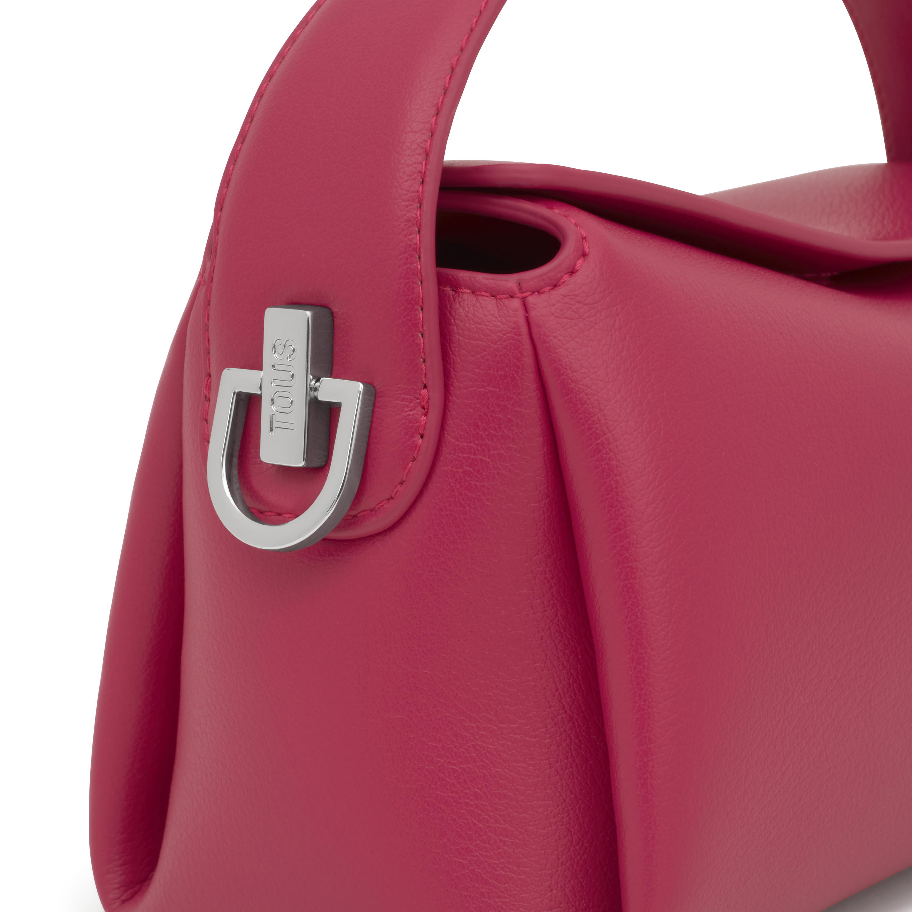 Small fuchsia Crossbody bag TOUS Bloom