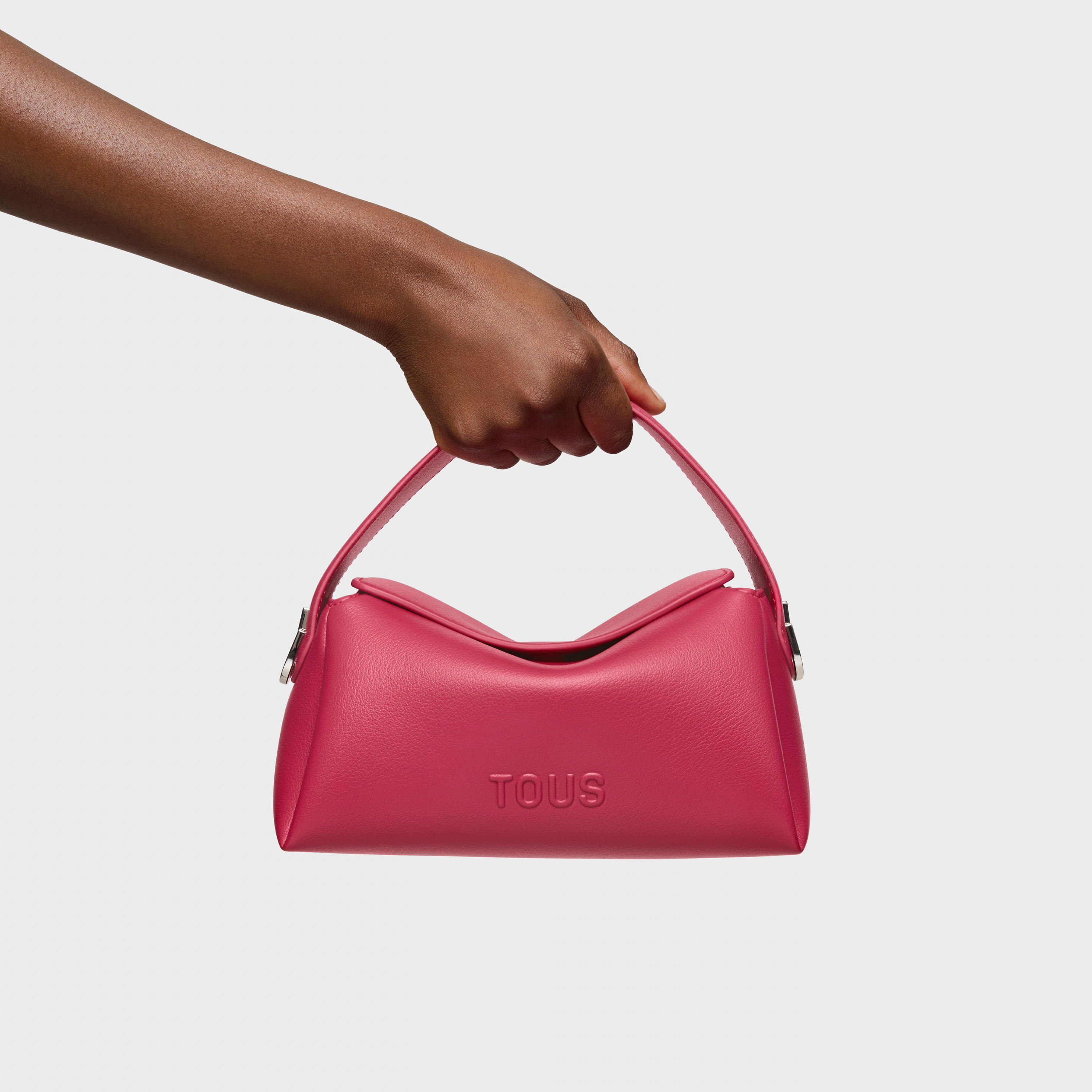 Small fuchsia Crossbody bag TOUS Bloom