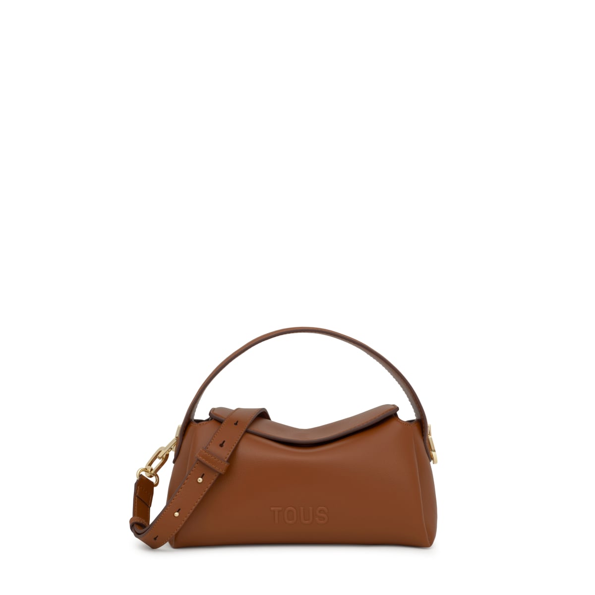 Small camel Crossbody bag TOUS Bloom