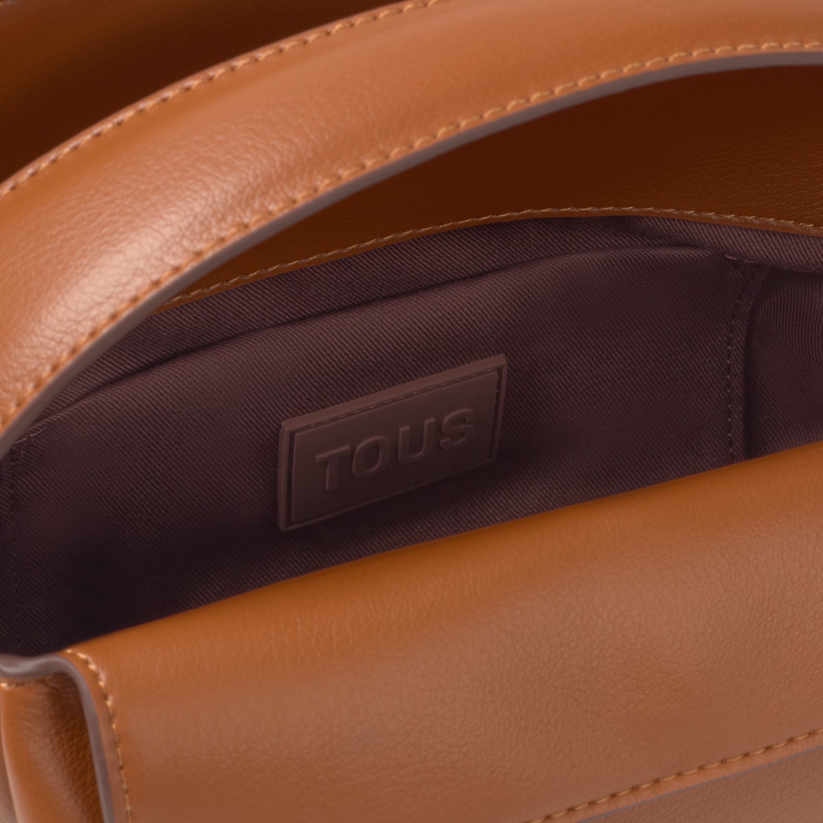 Small camel Crossbody bag TOUS Bloom