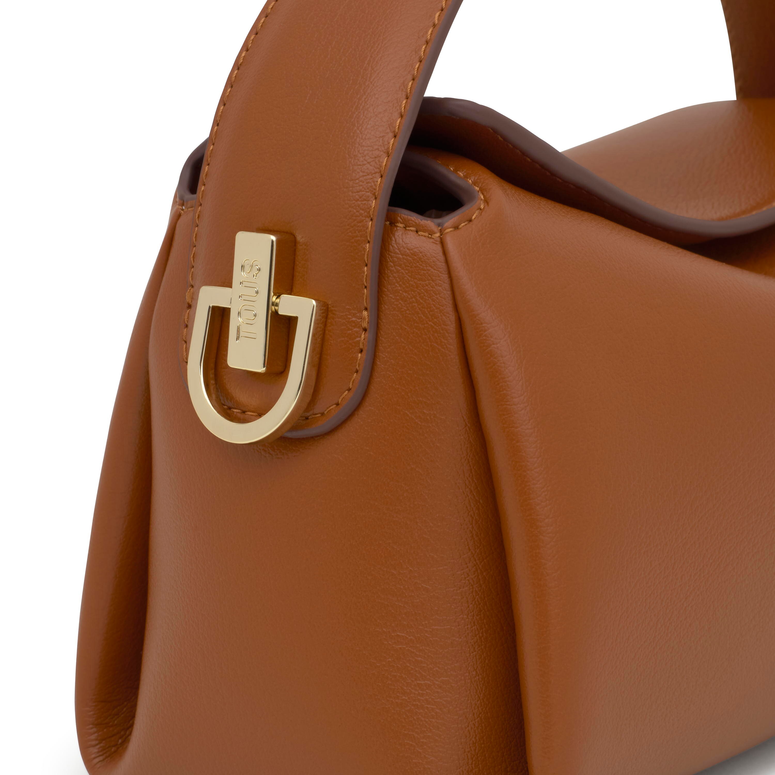 Small camel Crossbody bag TOUS Bloom