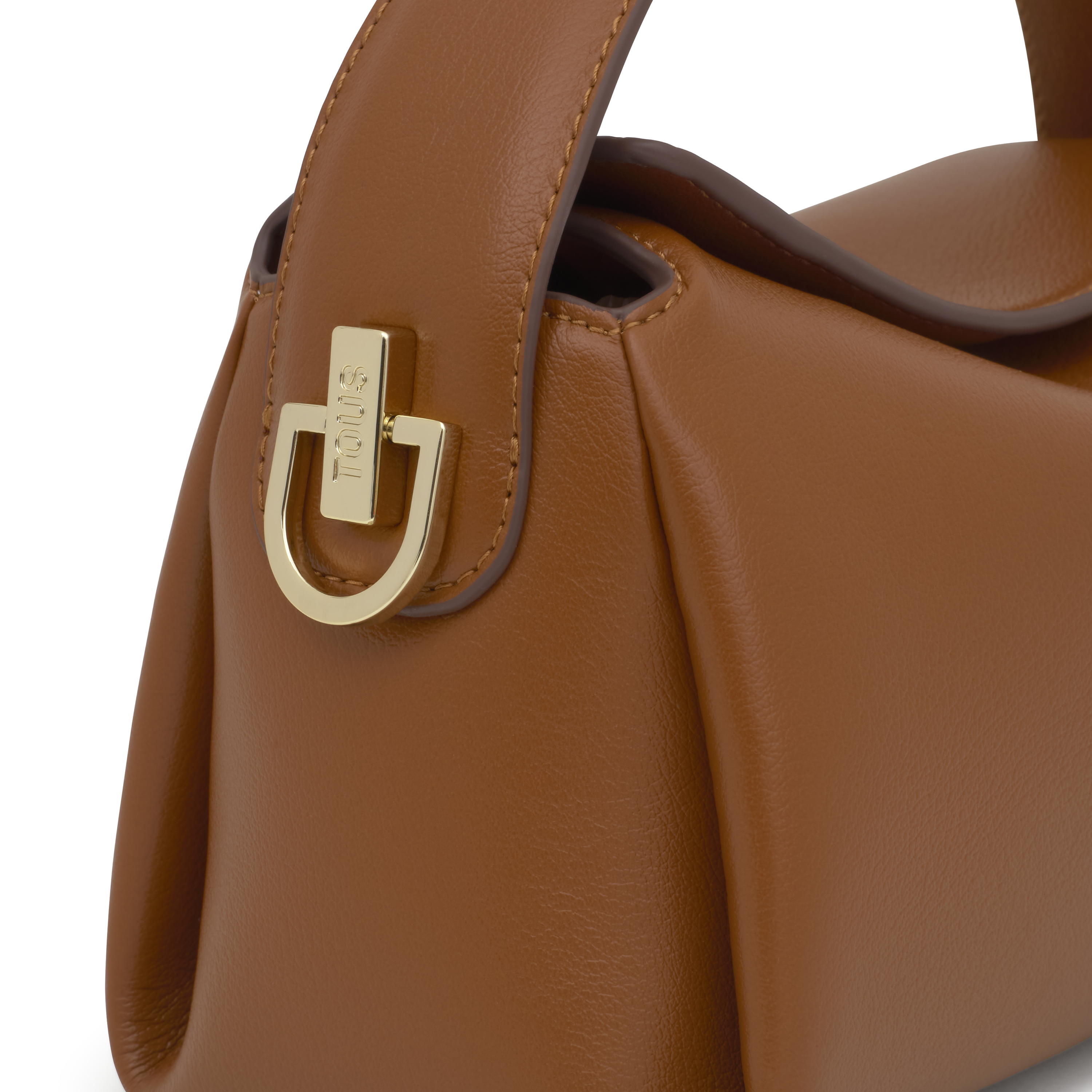 Small camel Crossbody bag TOUS Bloom