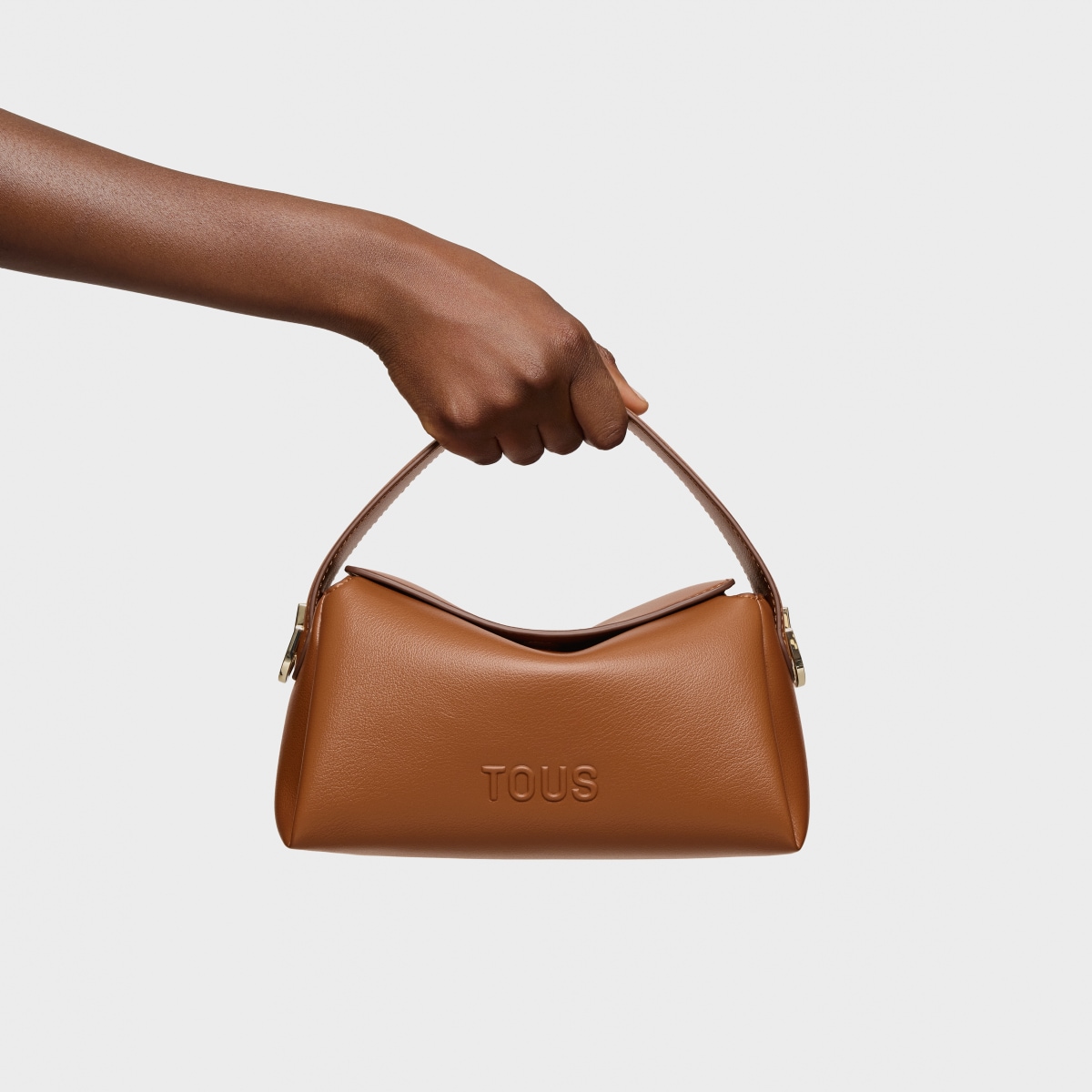 Small camel Crossbody bag TOUS Bloom
