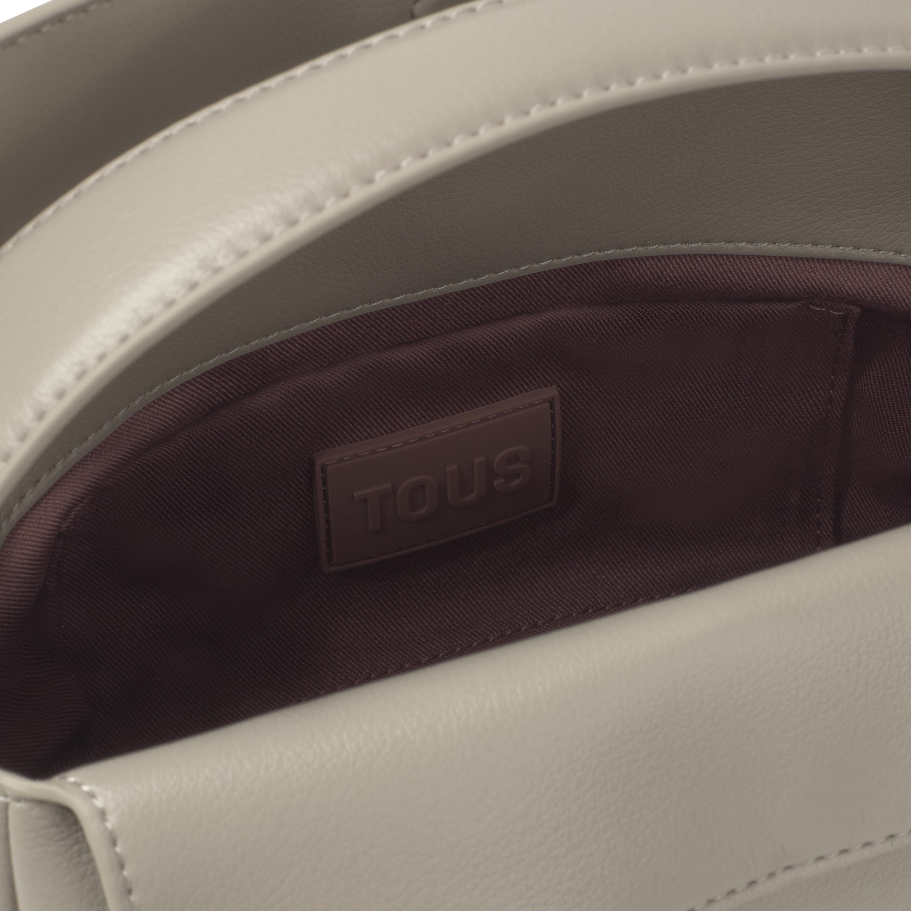 Small taupe Crossbody bag TOUS Bloom