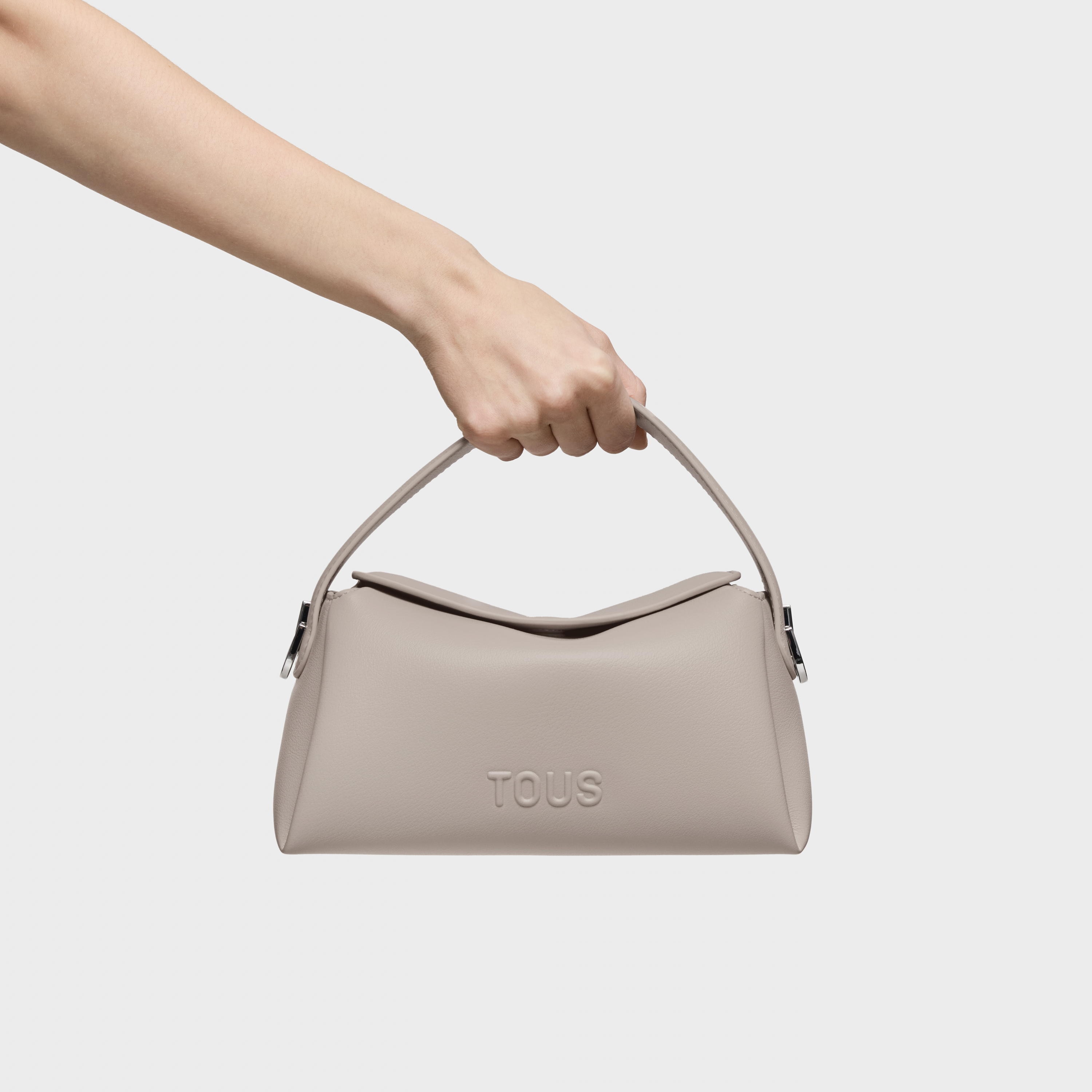 Small taupe Crossbody bag TOUS Bloom