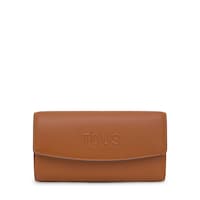 Billetera grande Pocket camel TOUS Bloom