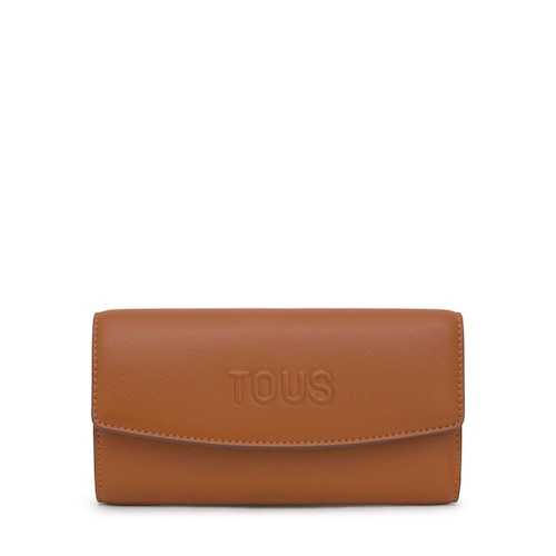 Large camel Pocket Wallet TOUS Bloom