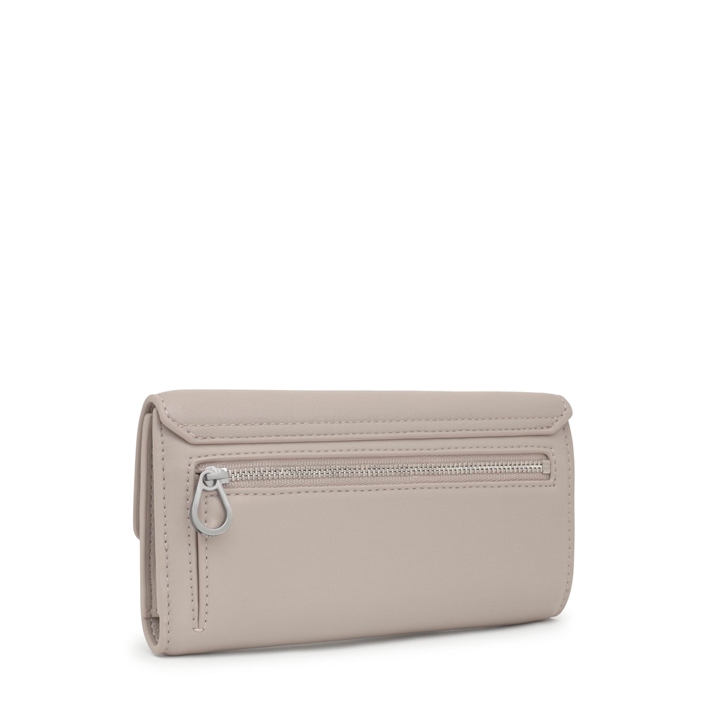 Large taupe Pocket Wallet TOUS Bloom