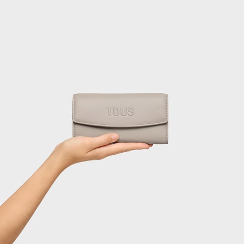 Billetera grande Pocket topo TOUS Bloom