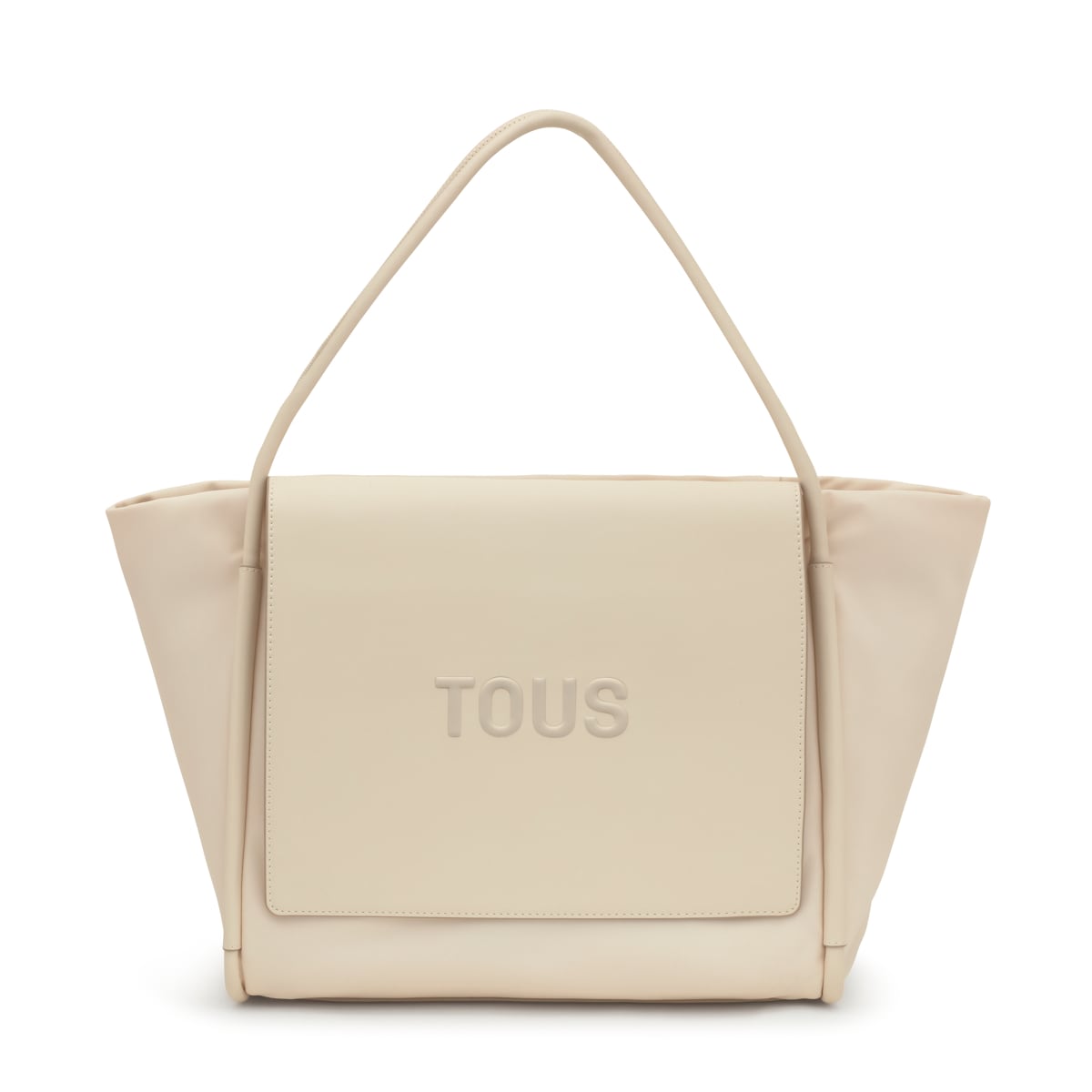 Large beige Tote bag TOUS Silhouette Soft