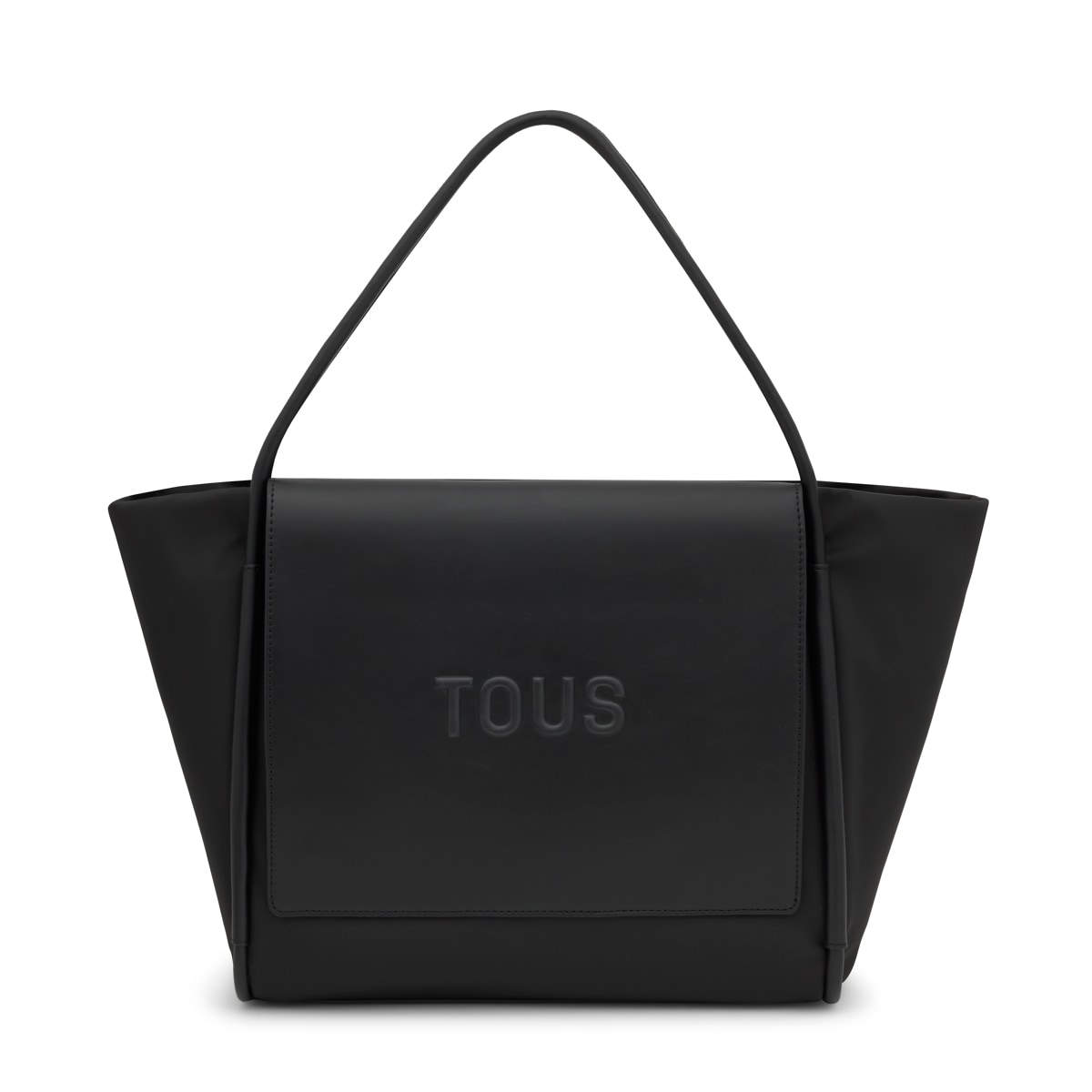 Large black Tote bag TOUS Silhouette Soft