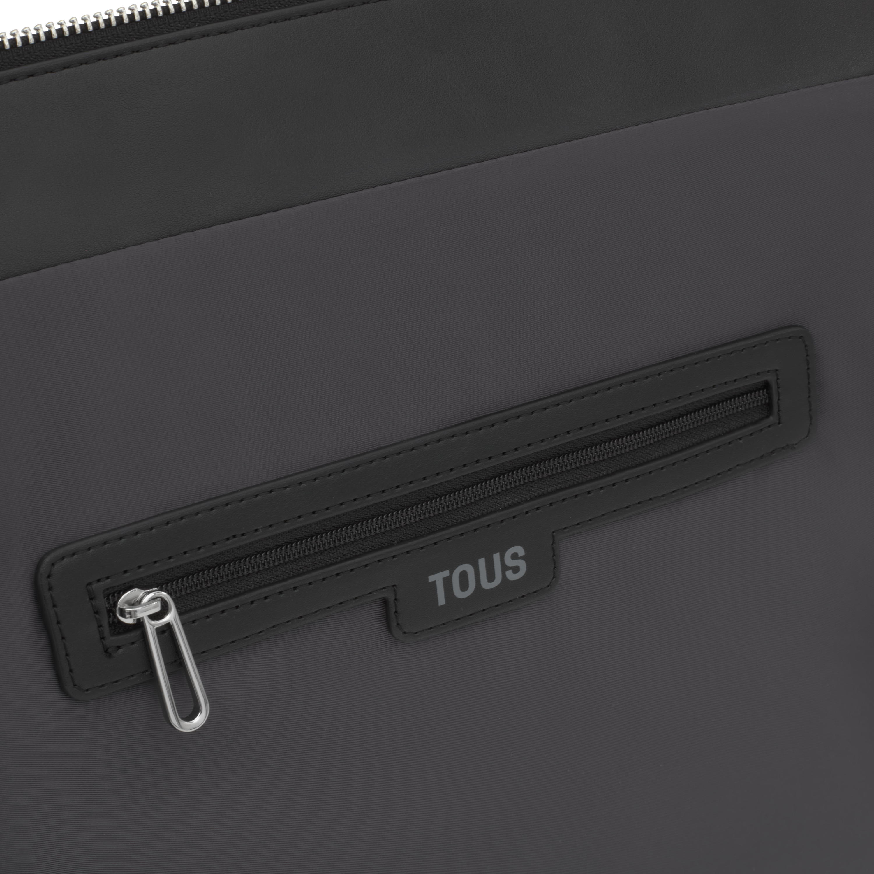 Large black Tote bag TOUS Silhouette Soft