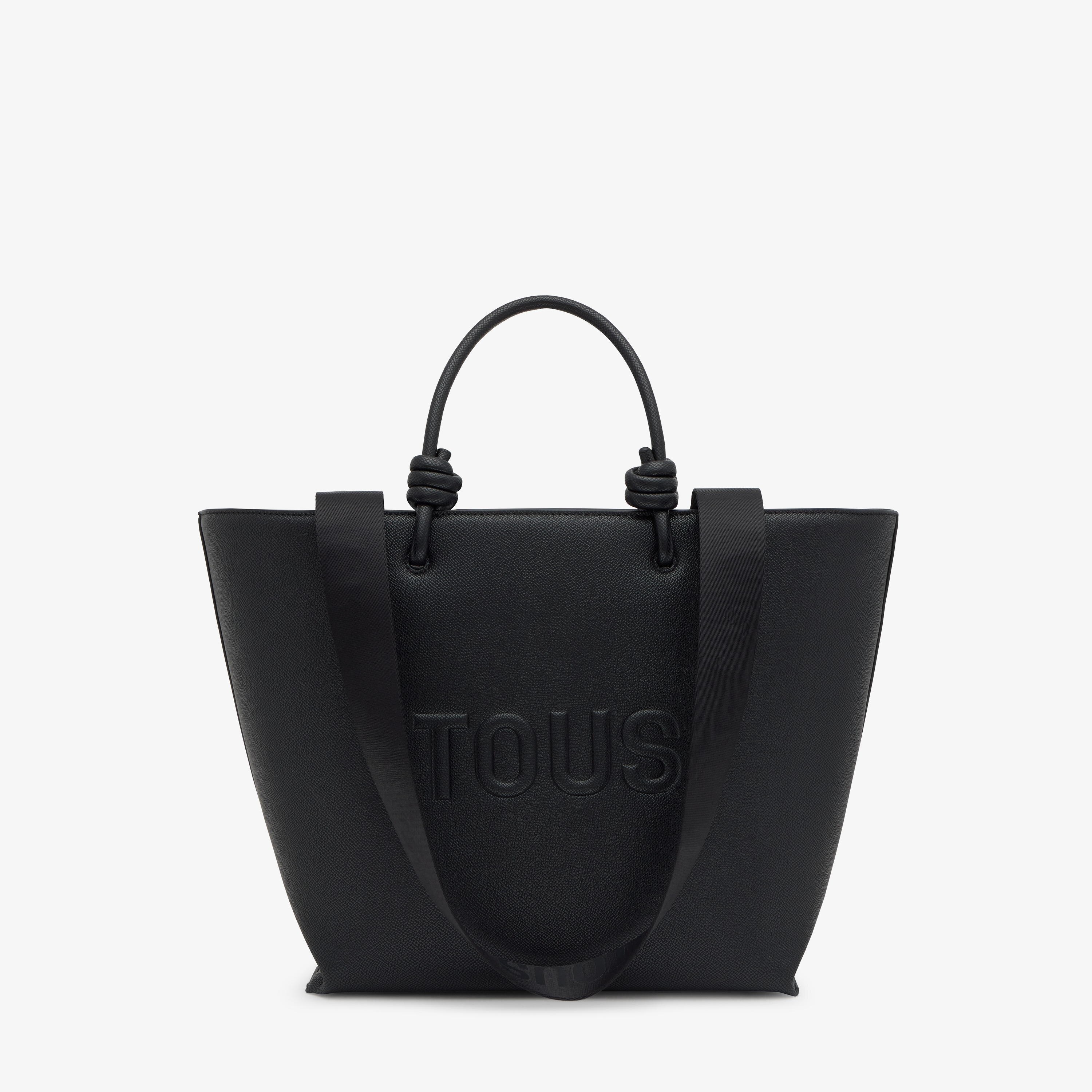 Medium black Tote bag TOUS La Rue New