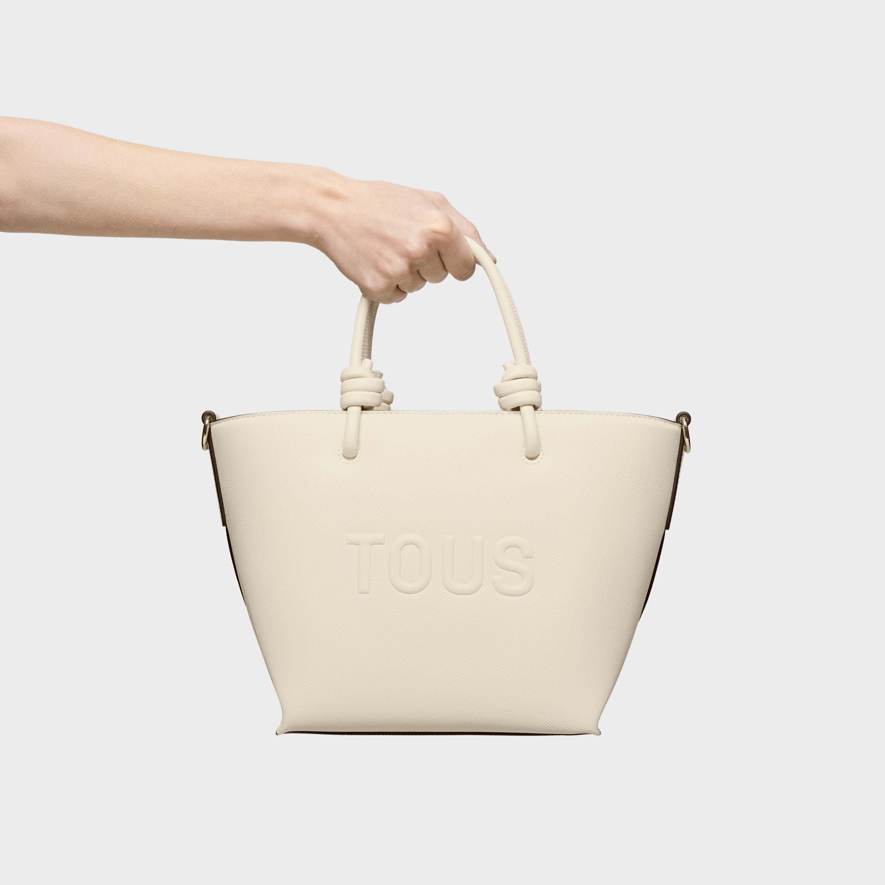 Small beige Tote bag TOUS La Rue New