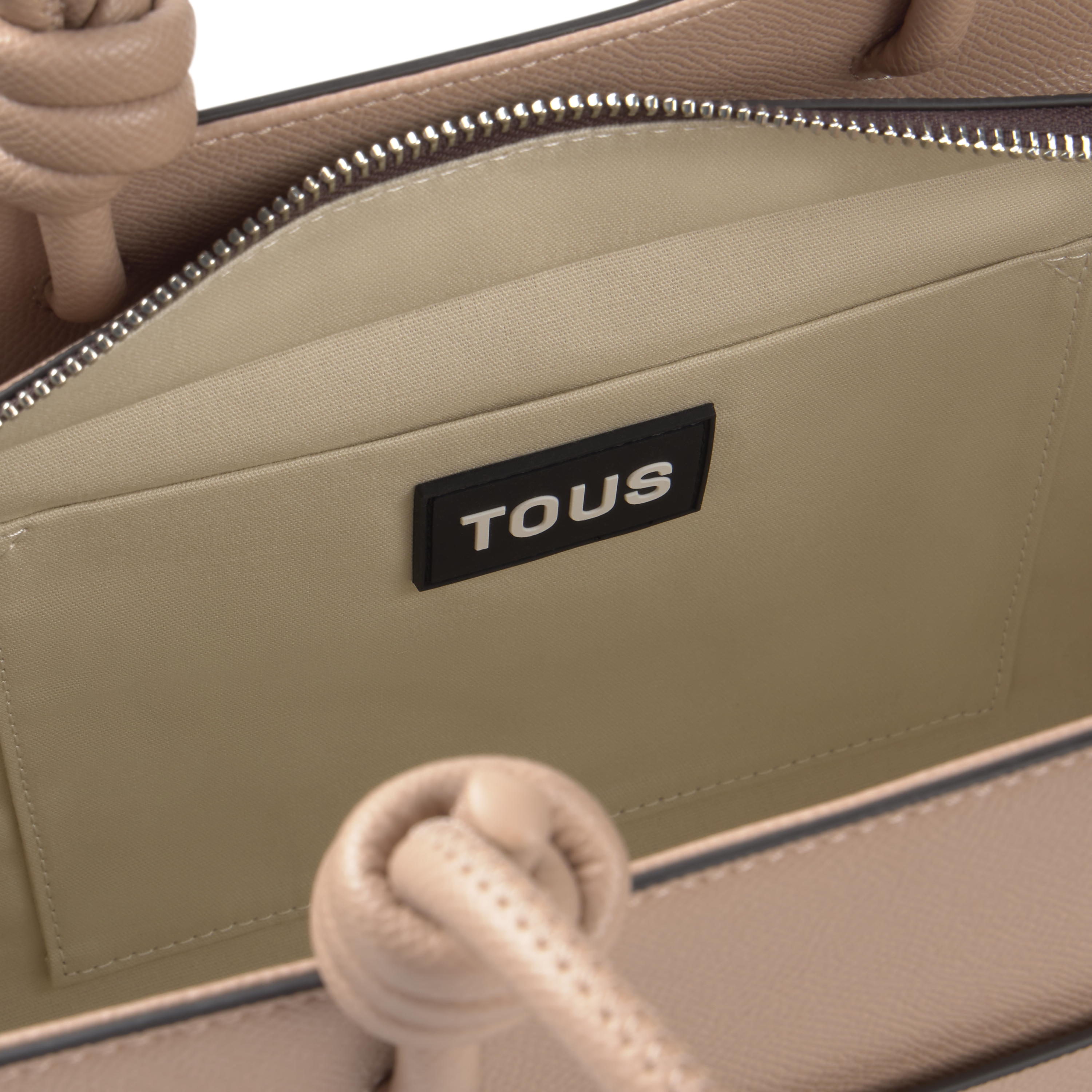 Medium taupe Shopping bag TOUS La Rue New