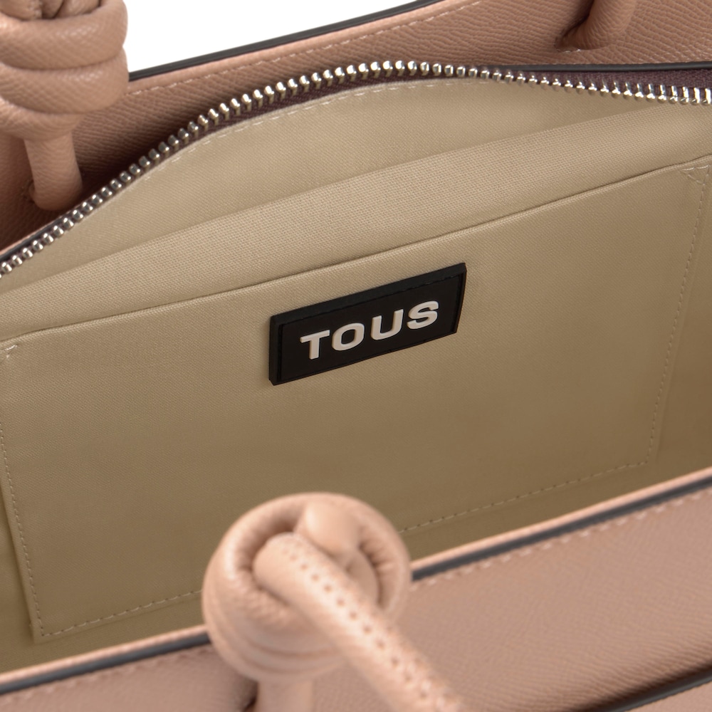 Medium taupe Shopping bag TOUS La Rue New