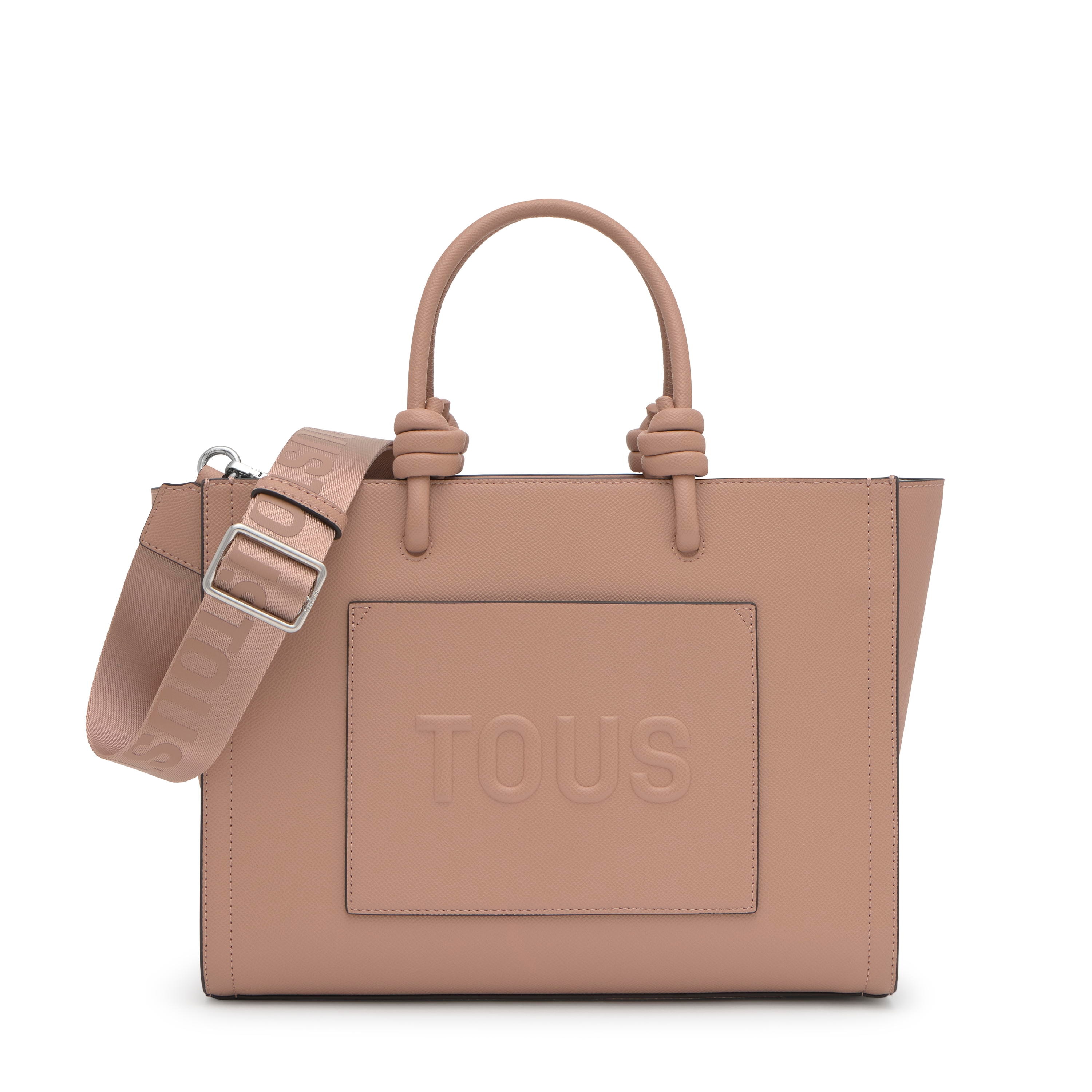 Medium taupe Shopping bag TOUS La Rue New