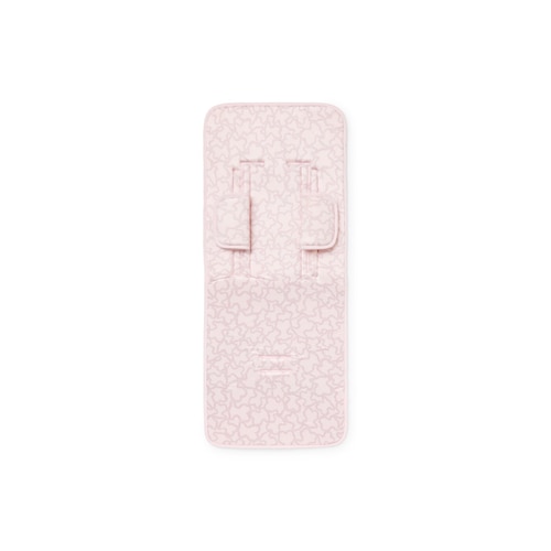 Padded pushchair mat in Kaos pink