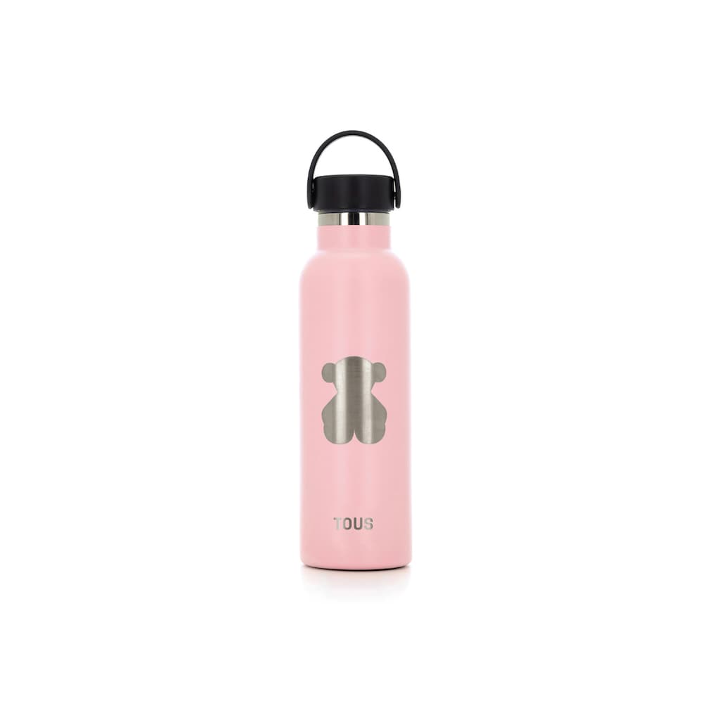 Bottle with ceramic coating Bear pink image number 0