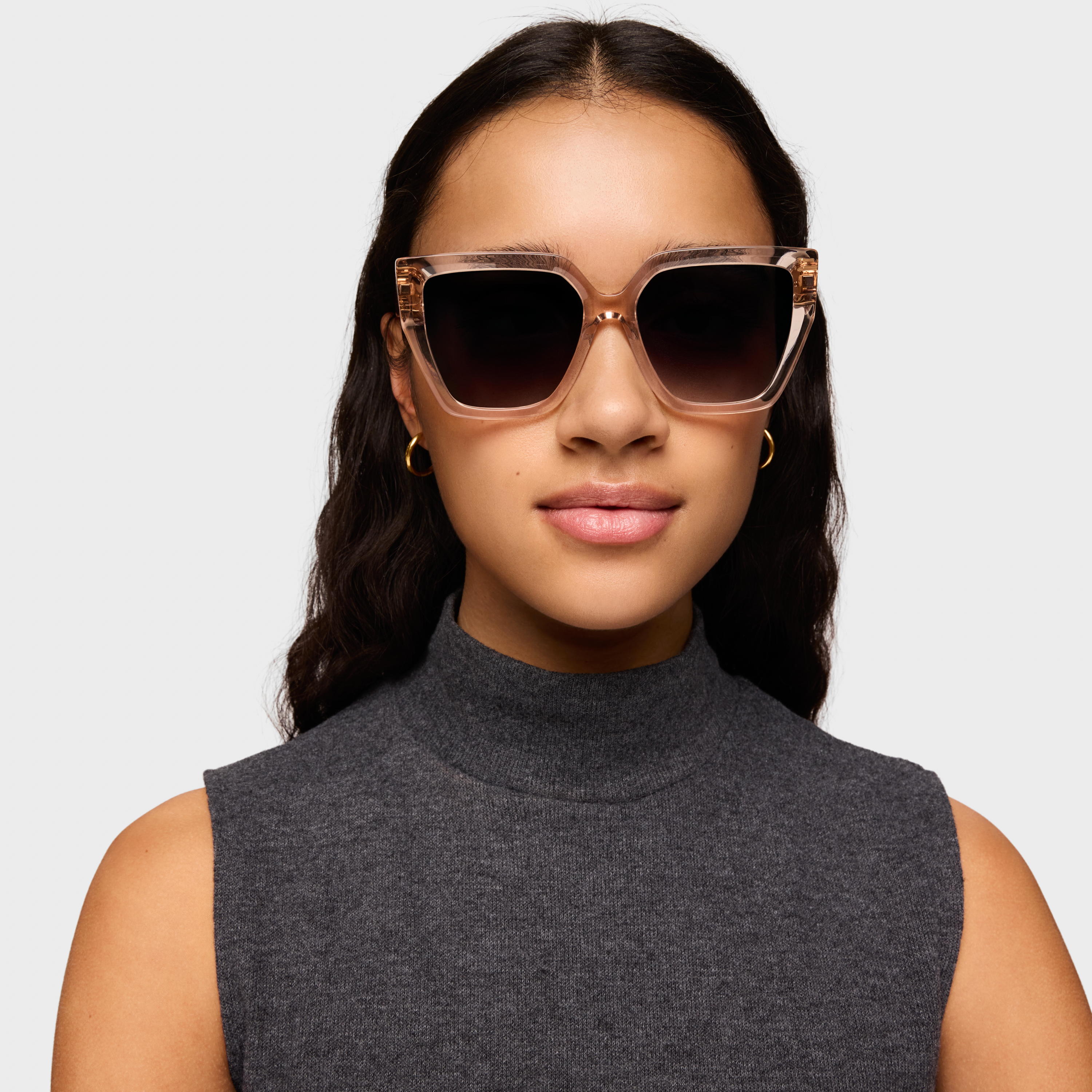 Beige Sunglasses TOUS Square Icon