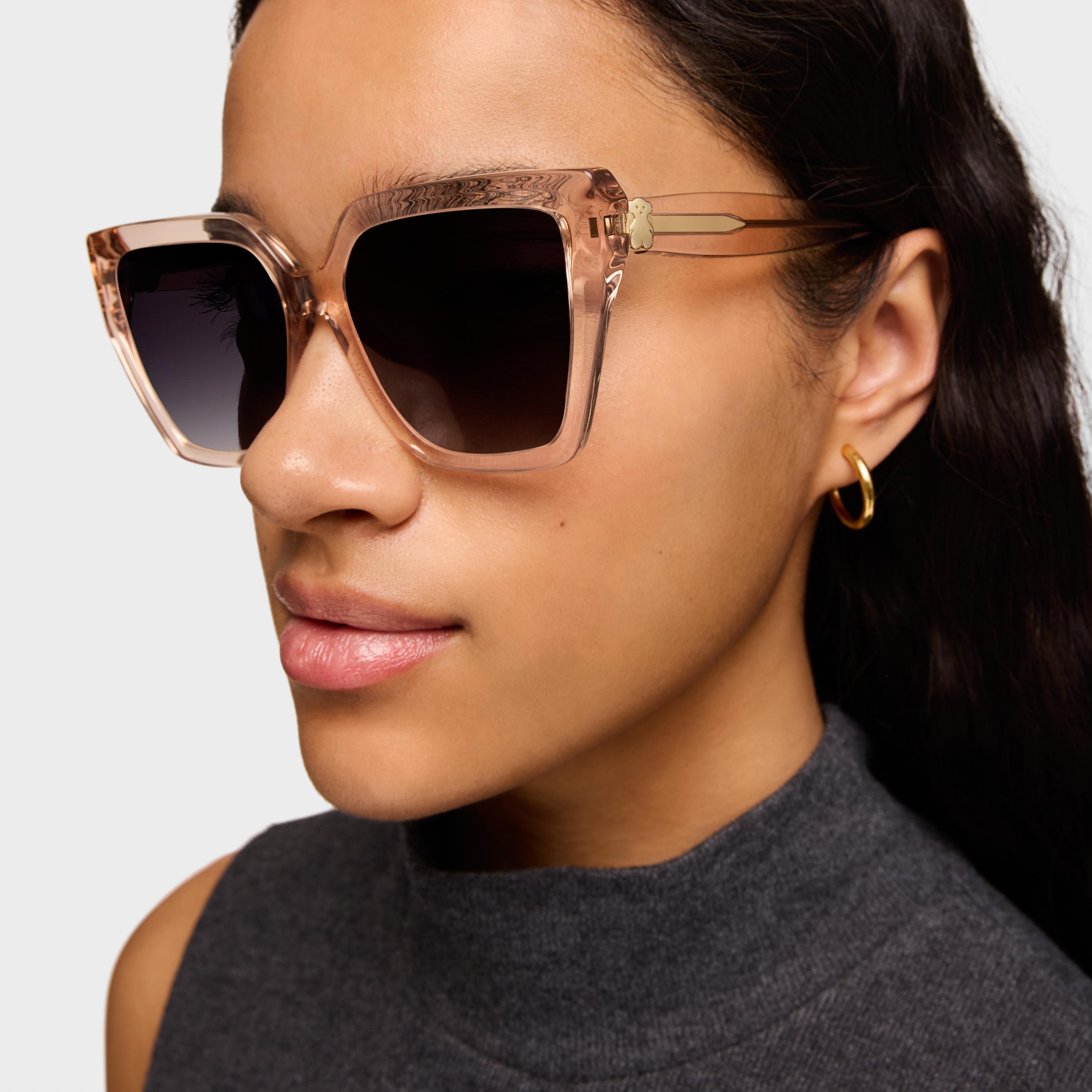 Beige Sunglasses TOUS Square Icon