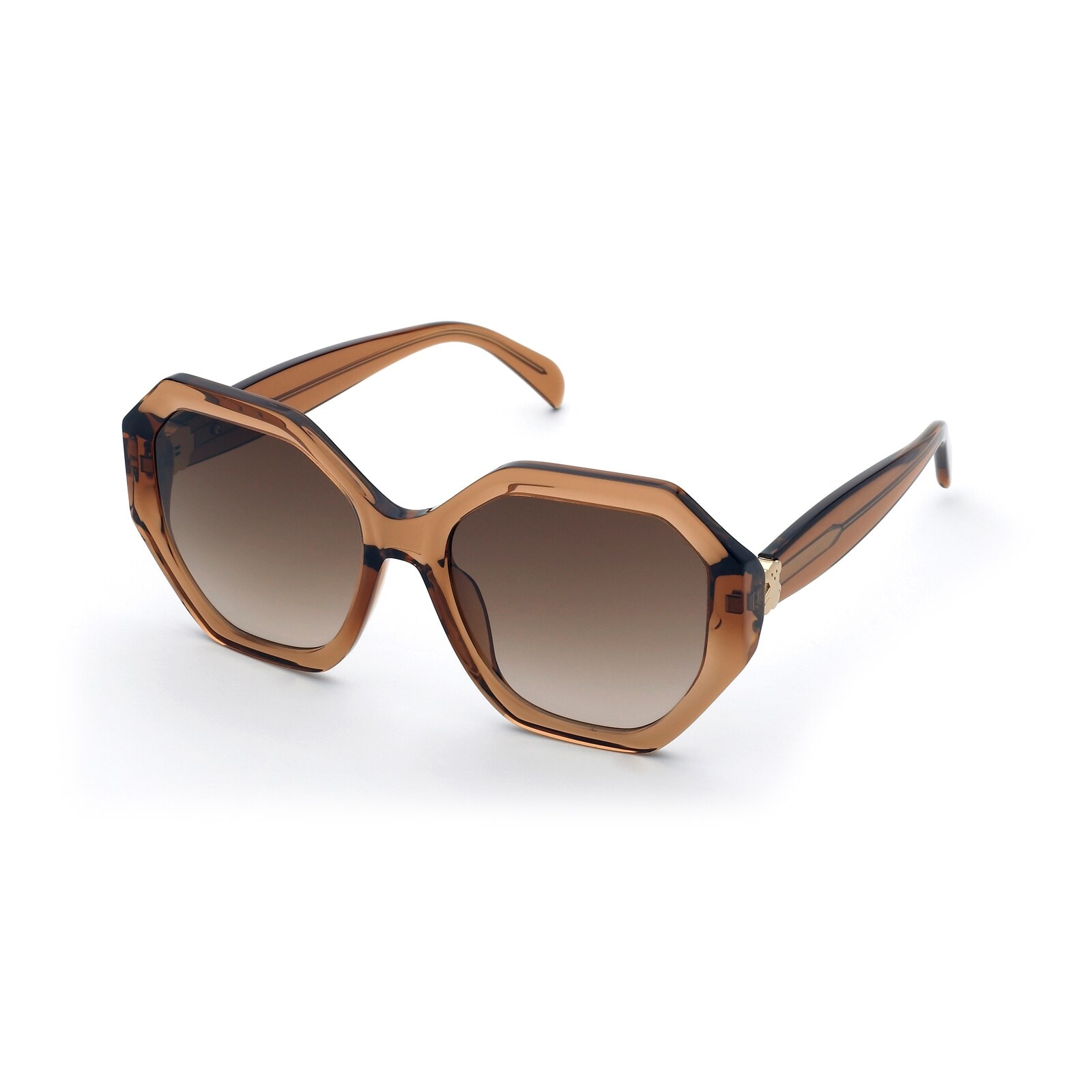 Brown Sunglasses TOUS Hexagon Icon