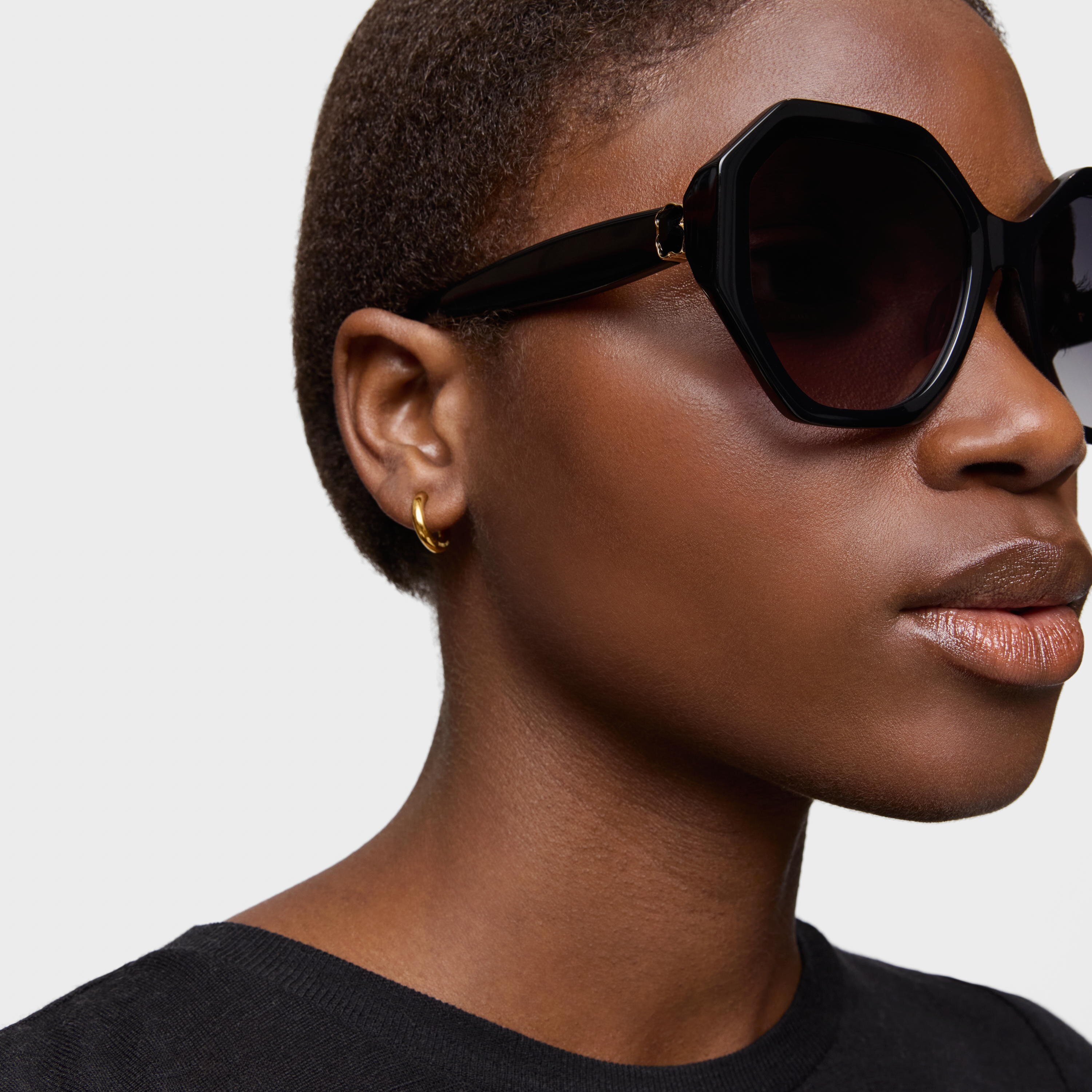 Black Sunglasses TOUS Hexagon Icon
