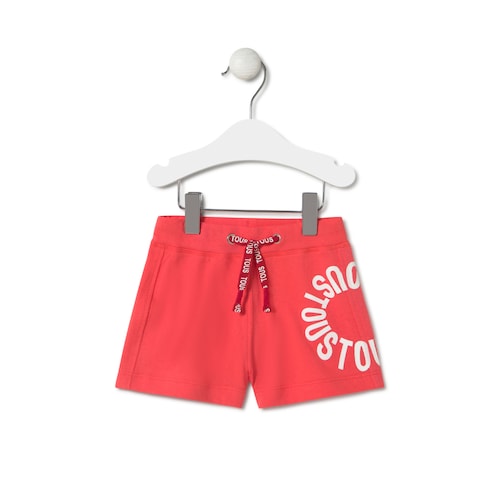 Bermudas de menino Casual Coral