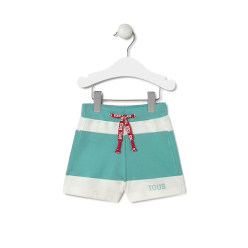 Boys striped Bermudas in Casual mist