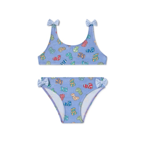 Girls bikini in Candy blue