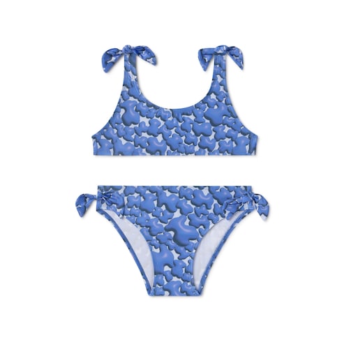 Girls bikini in Puff blue image number 0