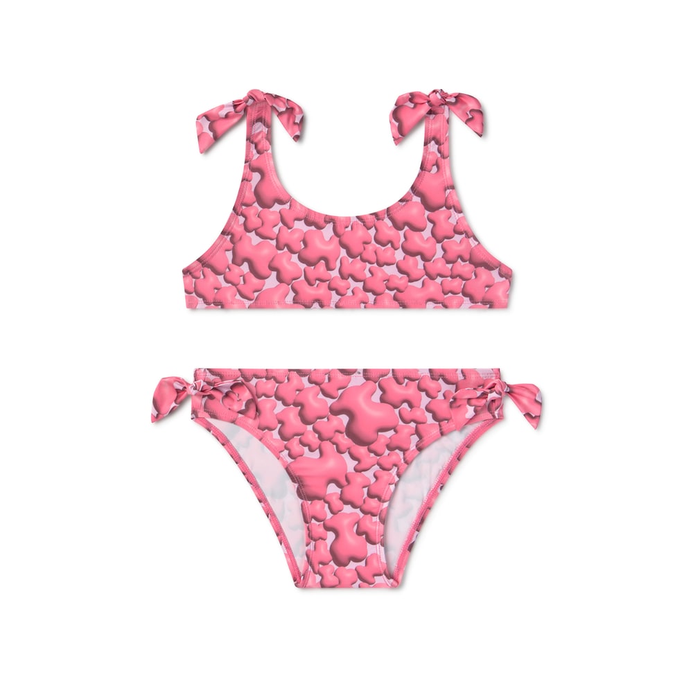 Girls bikini in Puff pink