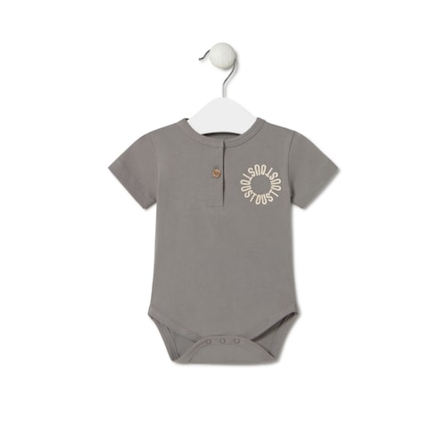 Body de bebé Classic gris
